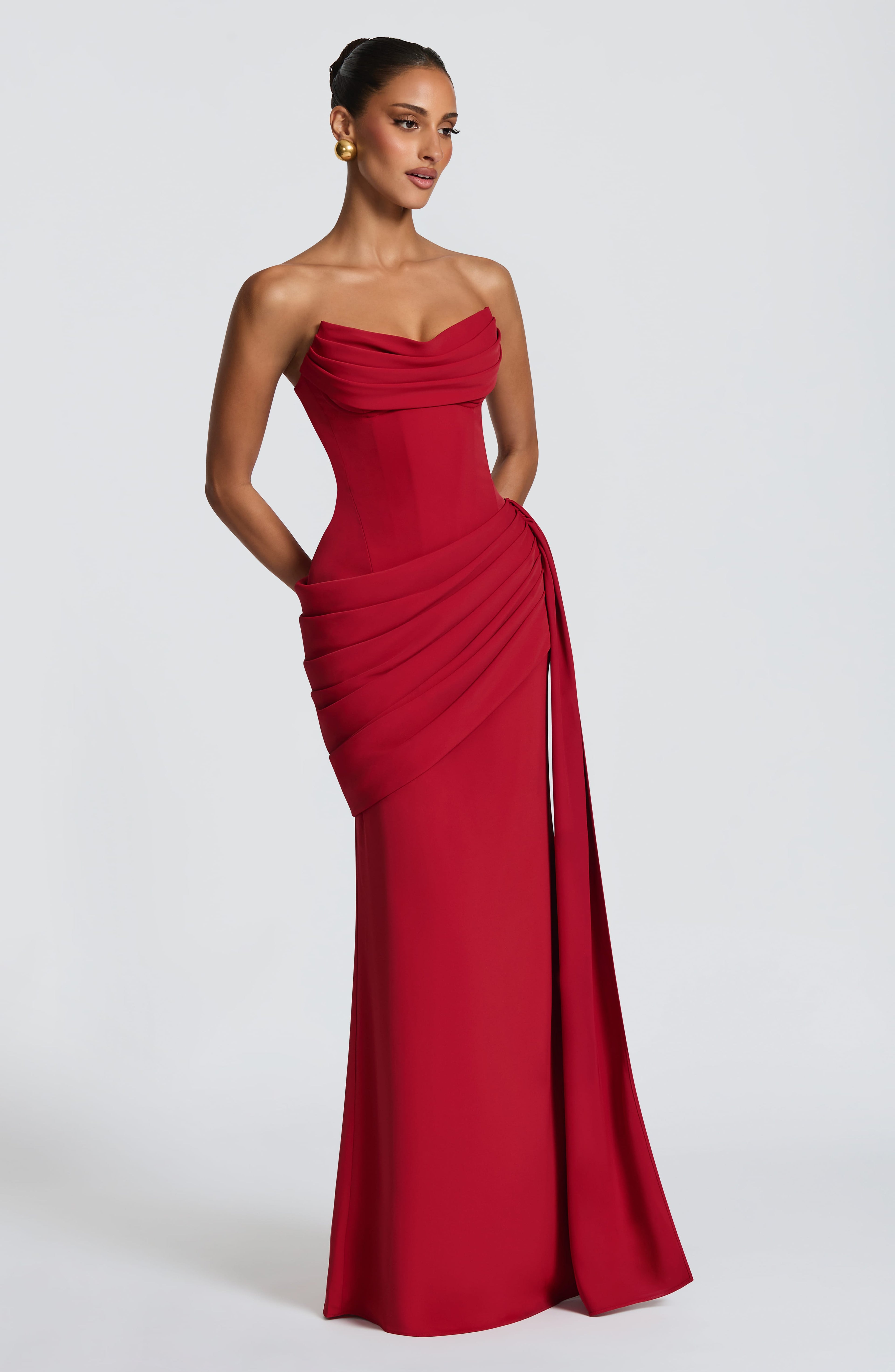 Marisa™ - Vestido Largo con Corsé