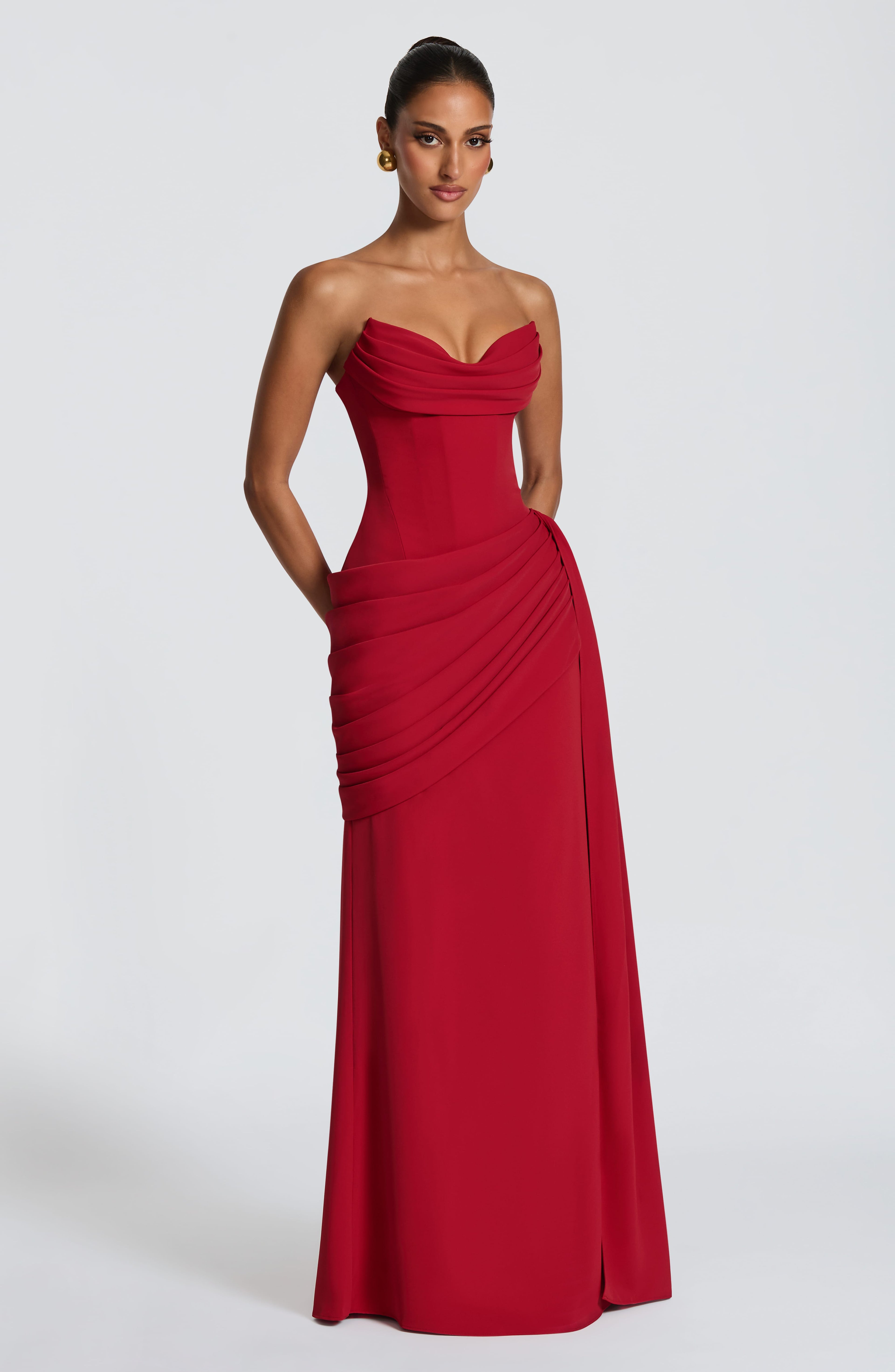 Marisa™ - Vestido Largo con Corsé