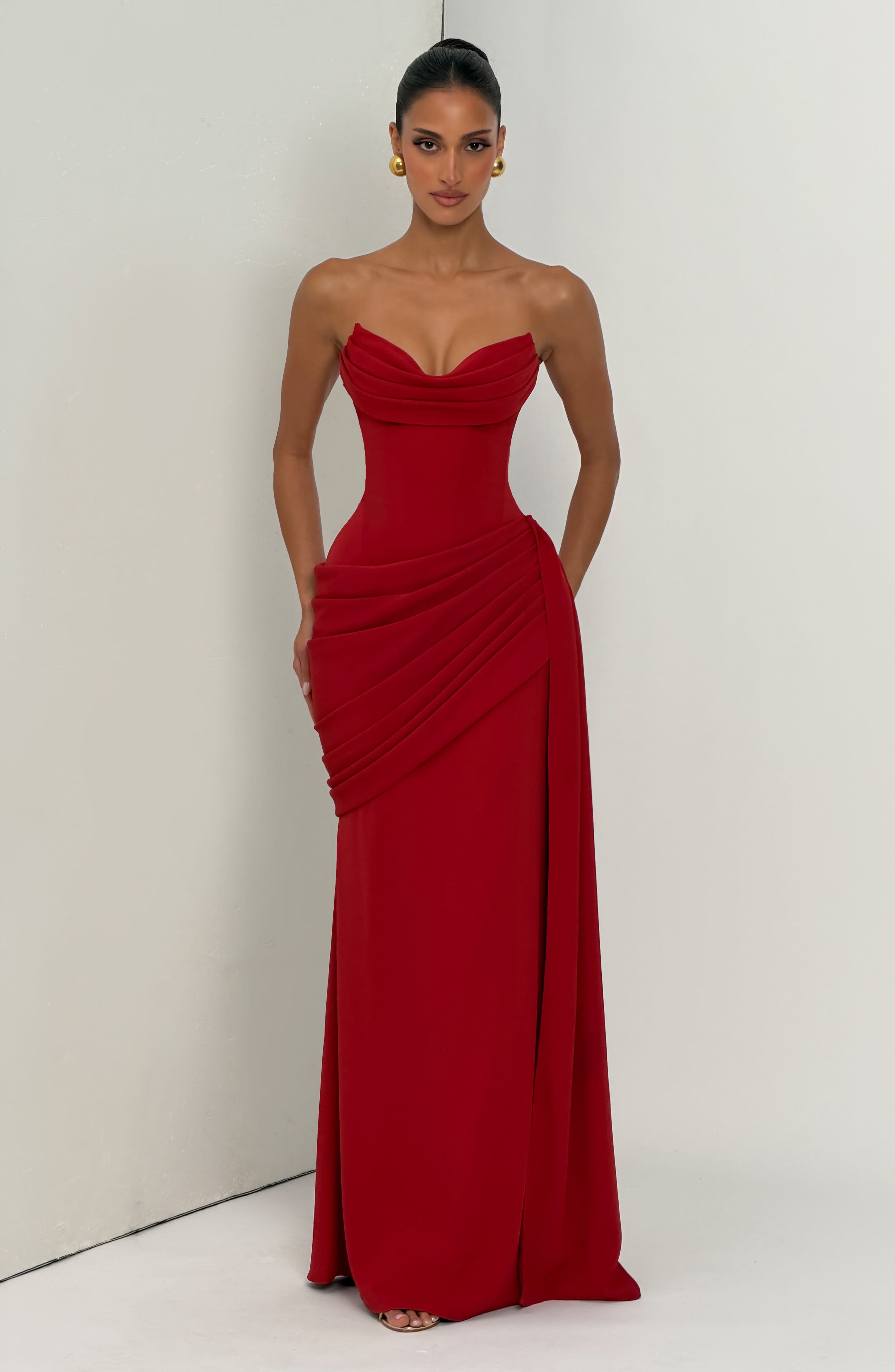 Marisa™ - Vestido Largo con Corsé