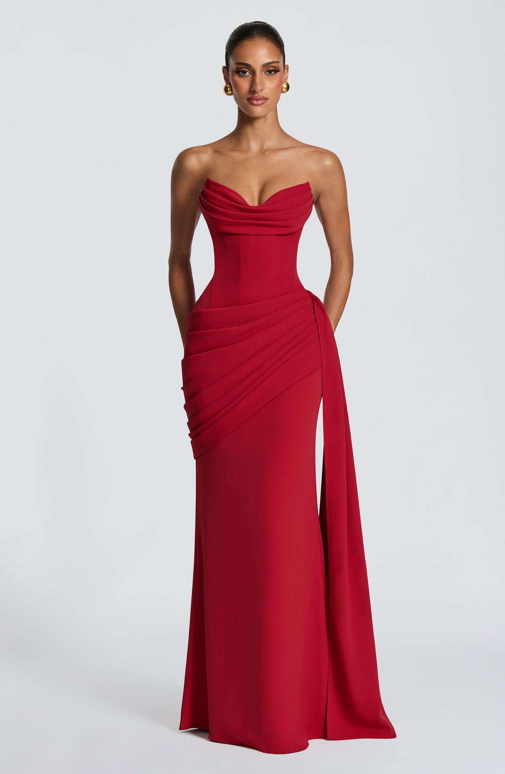 Marisa™ - Vestido Largo con Corsé