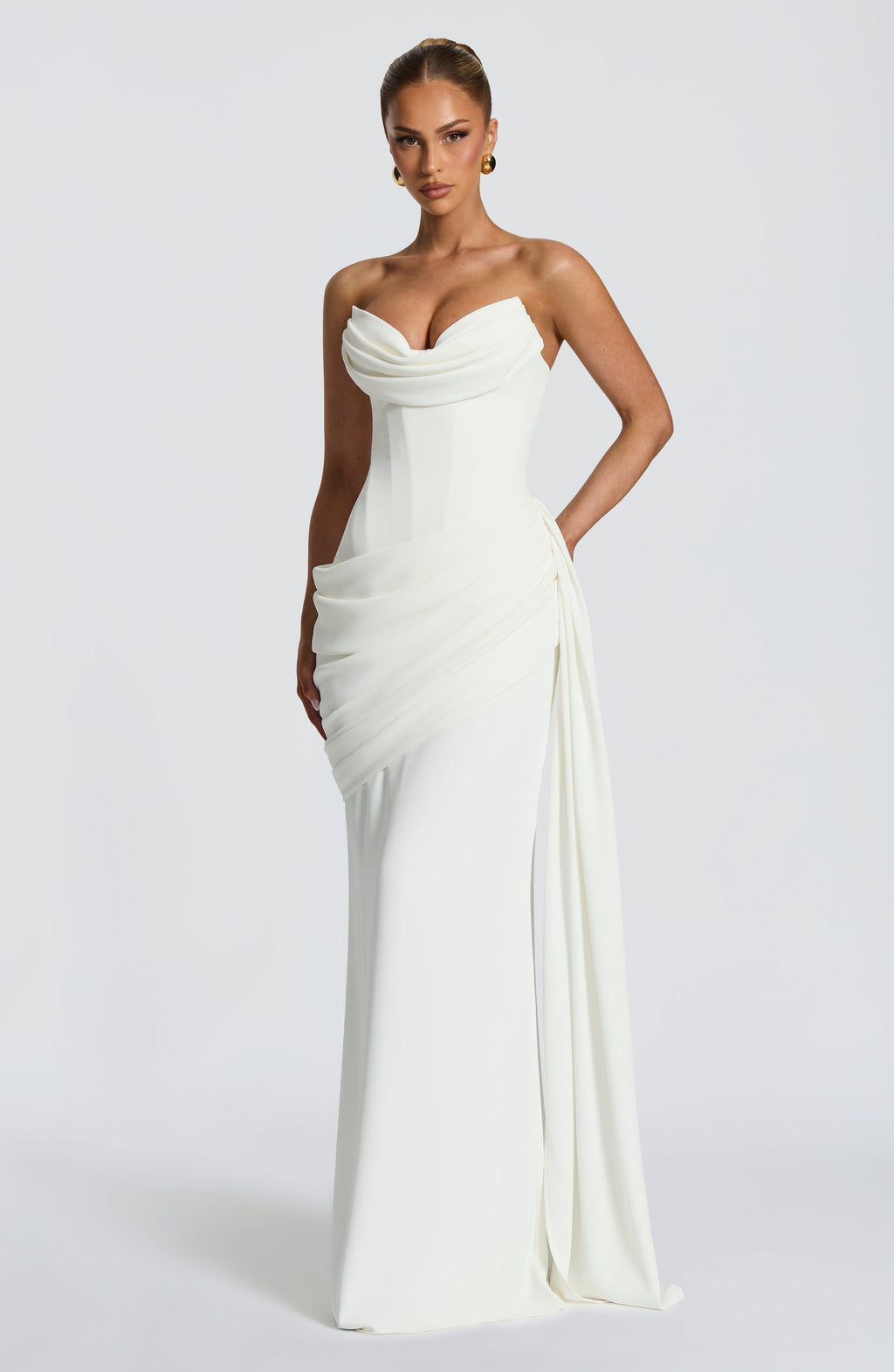 Marisa™ - Vestido Largo con Corsé