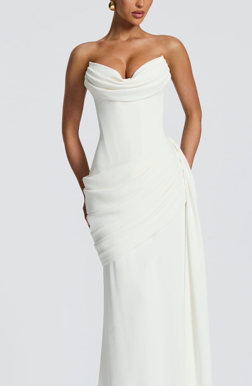 Marisa™ - Vestido Largo con Corsé