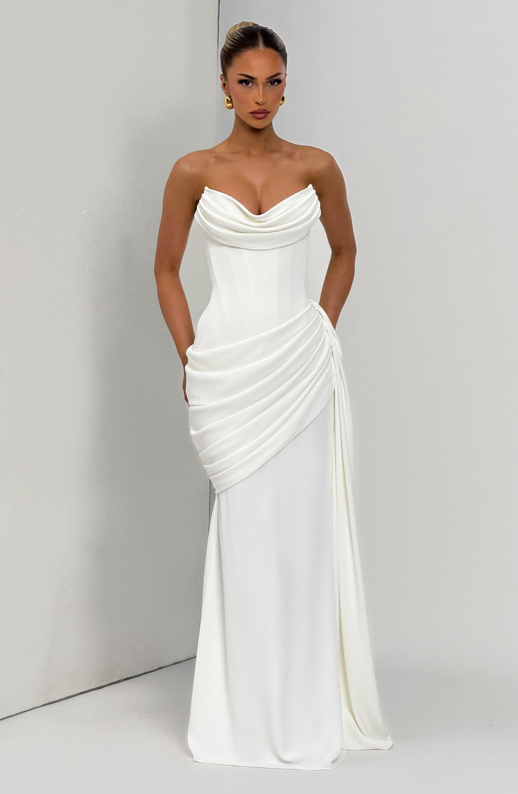 Marisa™ - Vestido Largo con Corsé
