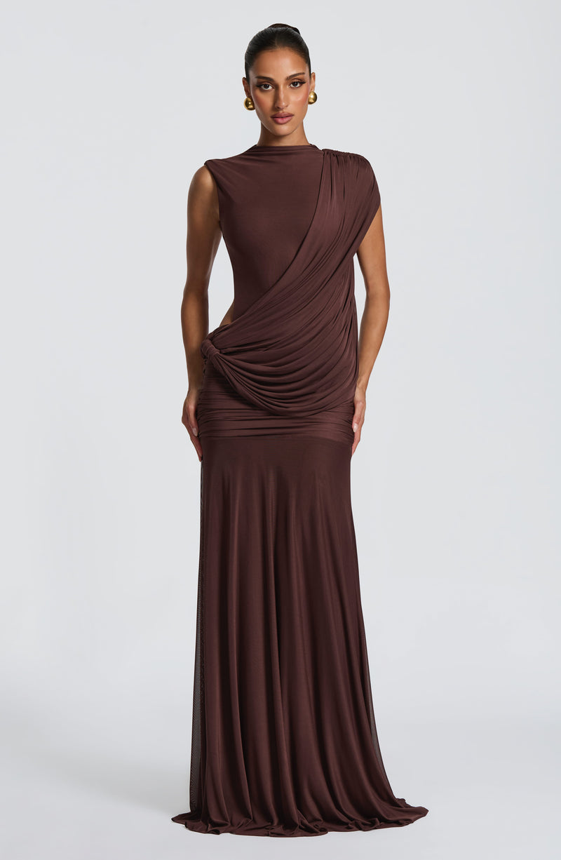 Mireya™ - Vestido Largo de Malla