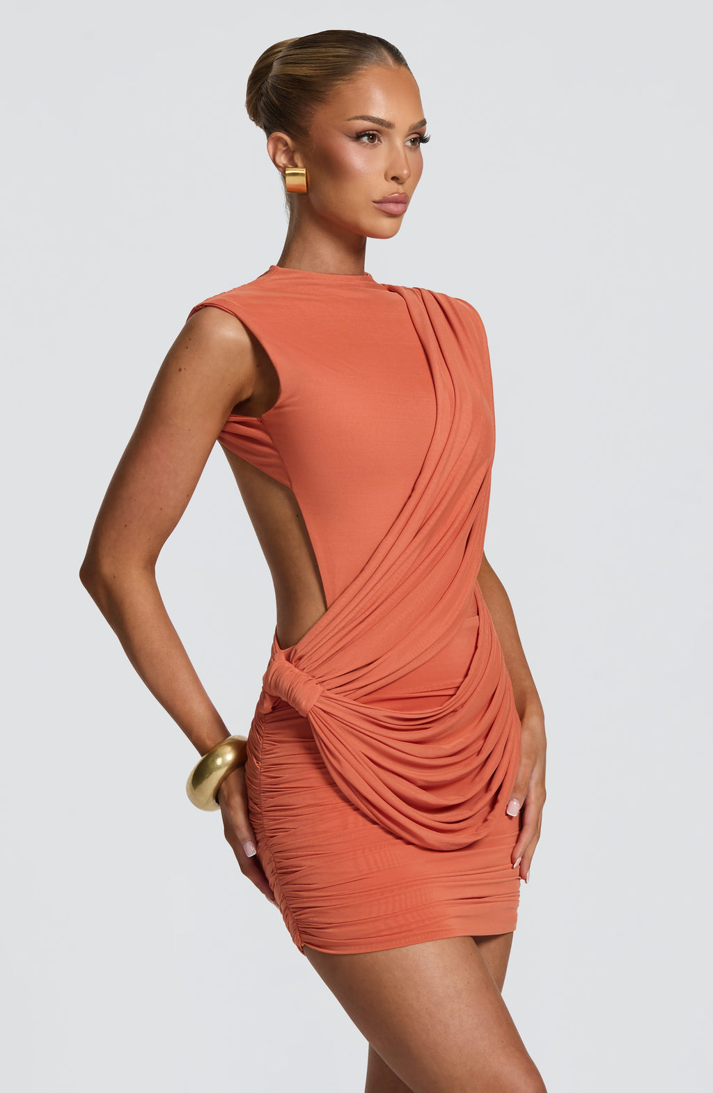 Mireya™ - Vestido Corto de Malla