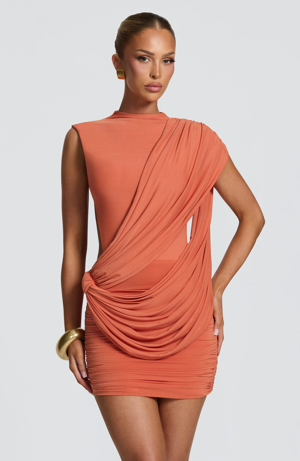 Mireya™ - Vestido Corto de Malla