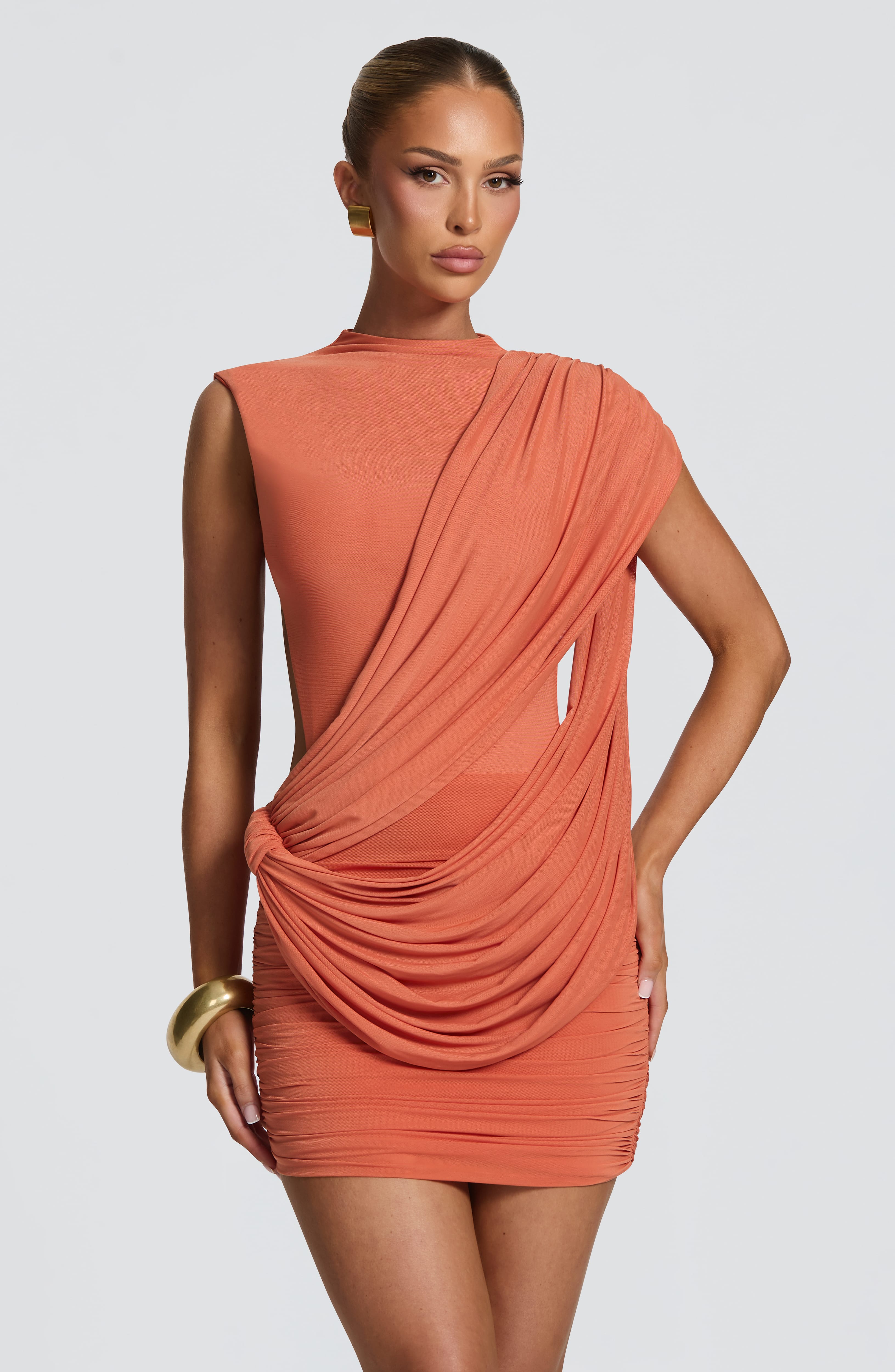 Mireya™ - Vestido Corto de Malla
