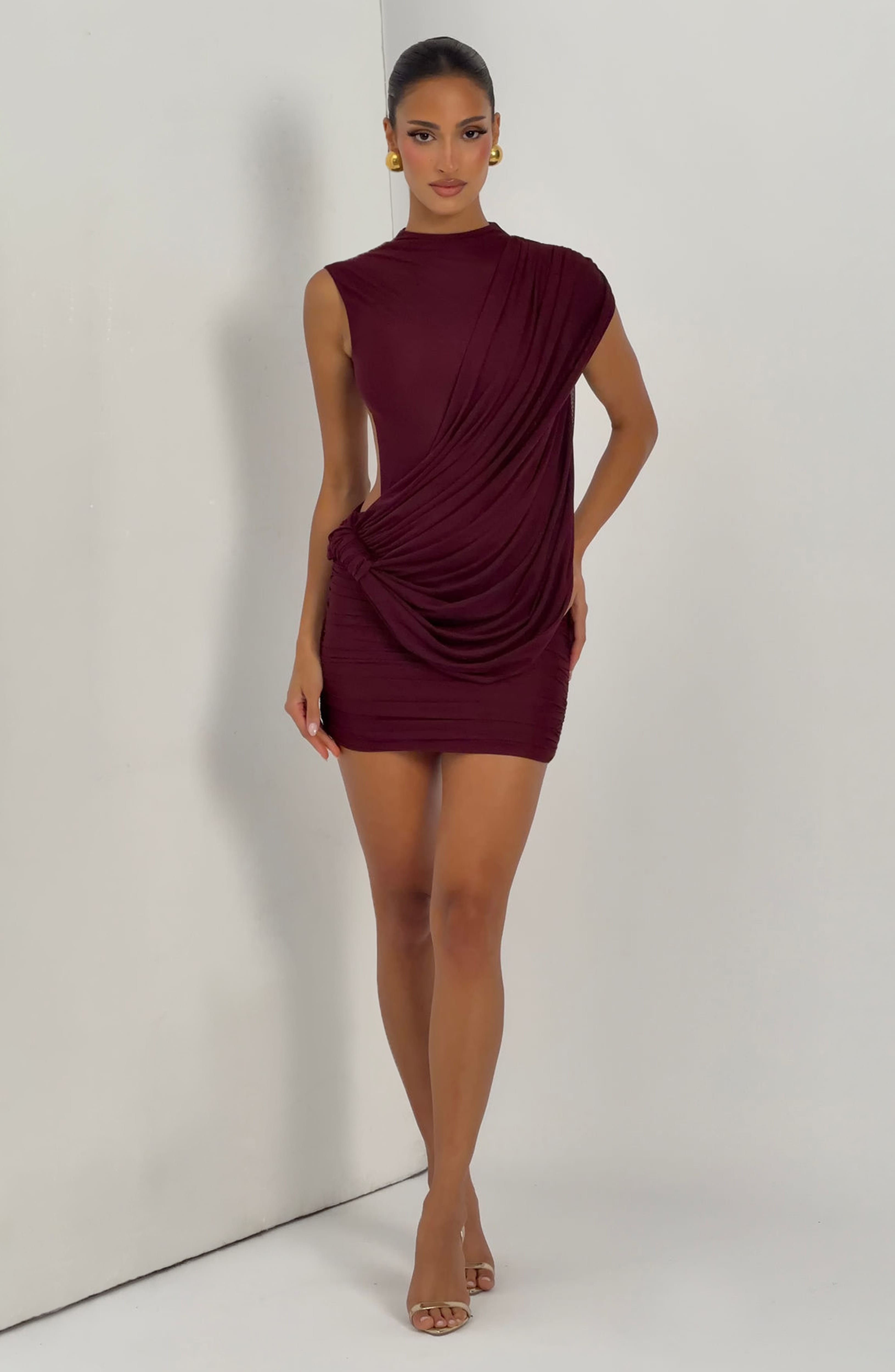 Mireya™ - Vestido Corto de Malla