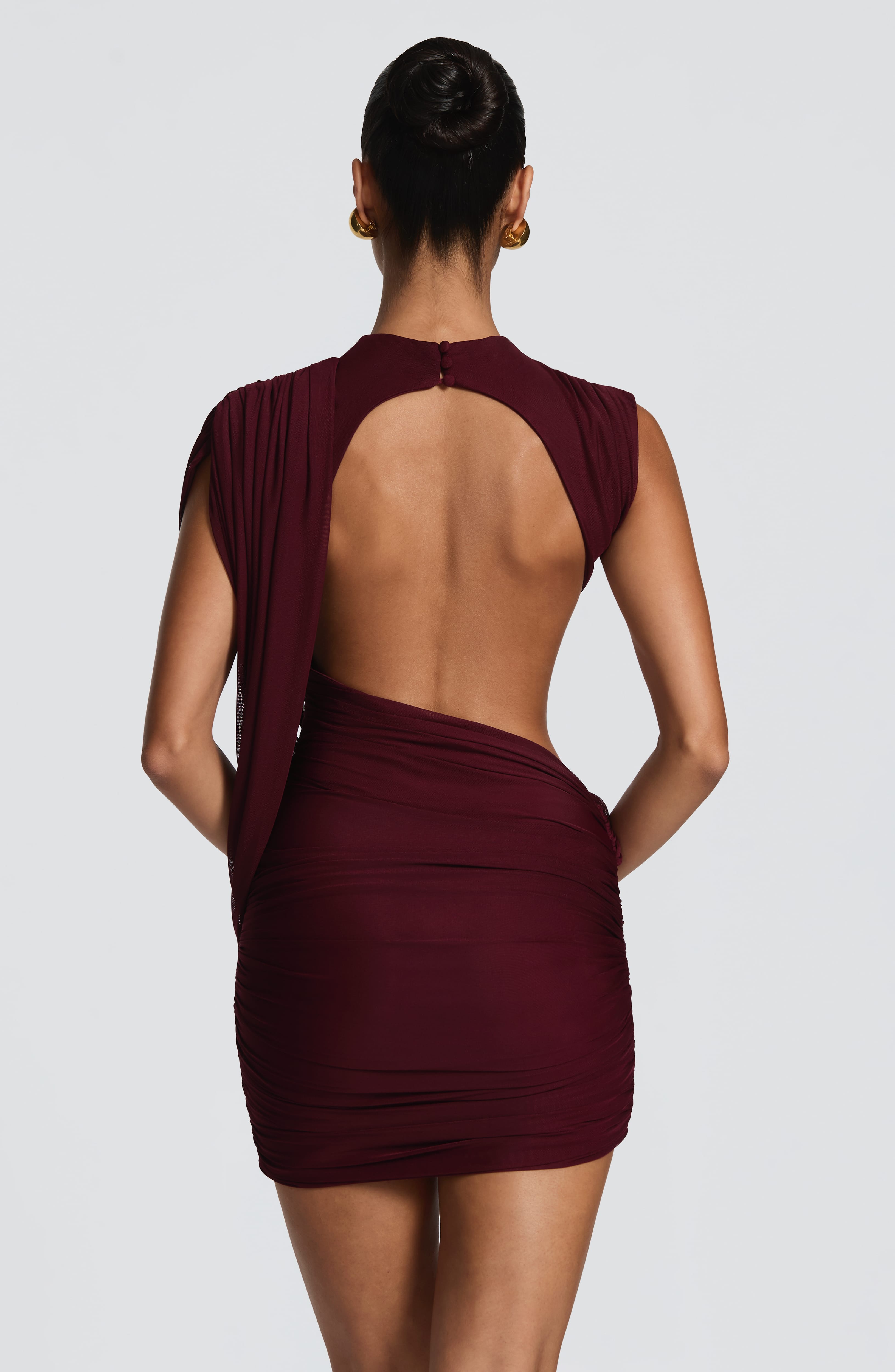 Mireya™ - Vestido Corto de Malla