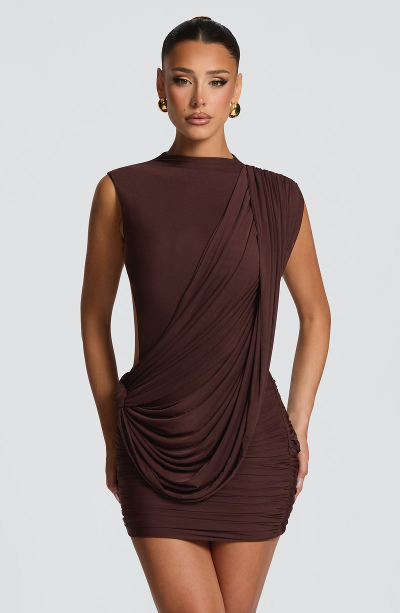 Mireya™ - Vestido Corto de Malla