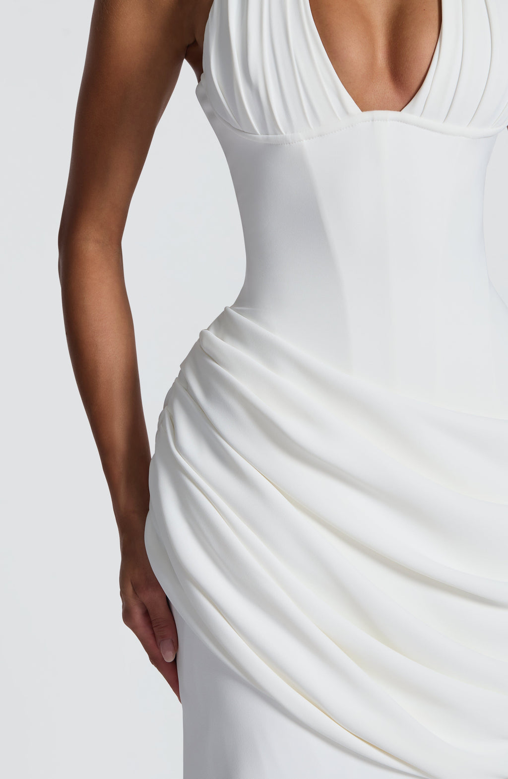 Noelia™ - Vestido Largo de Crepé