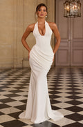 Noelia™ - Vestido Largo de Crepé