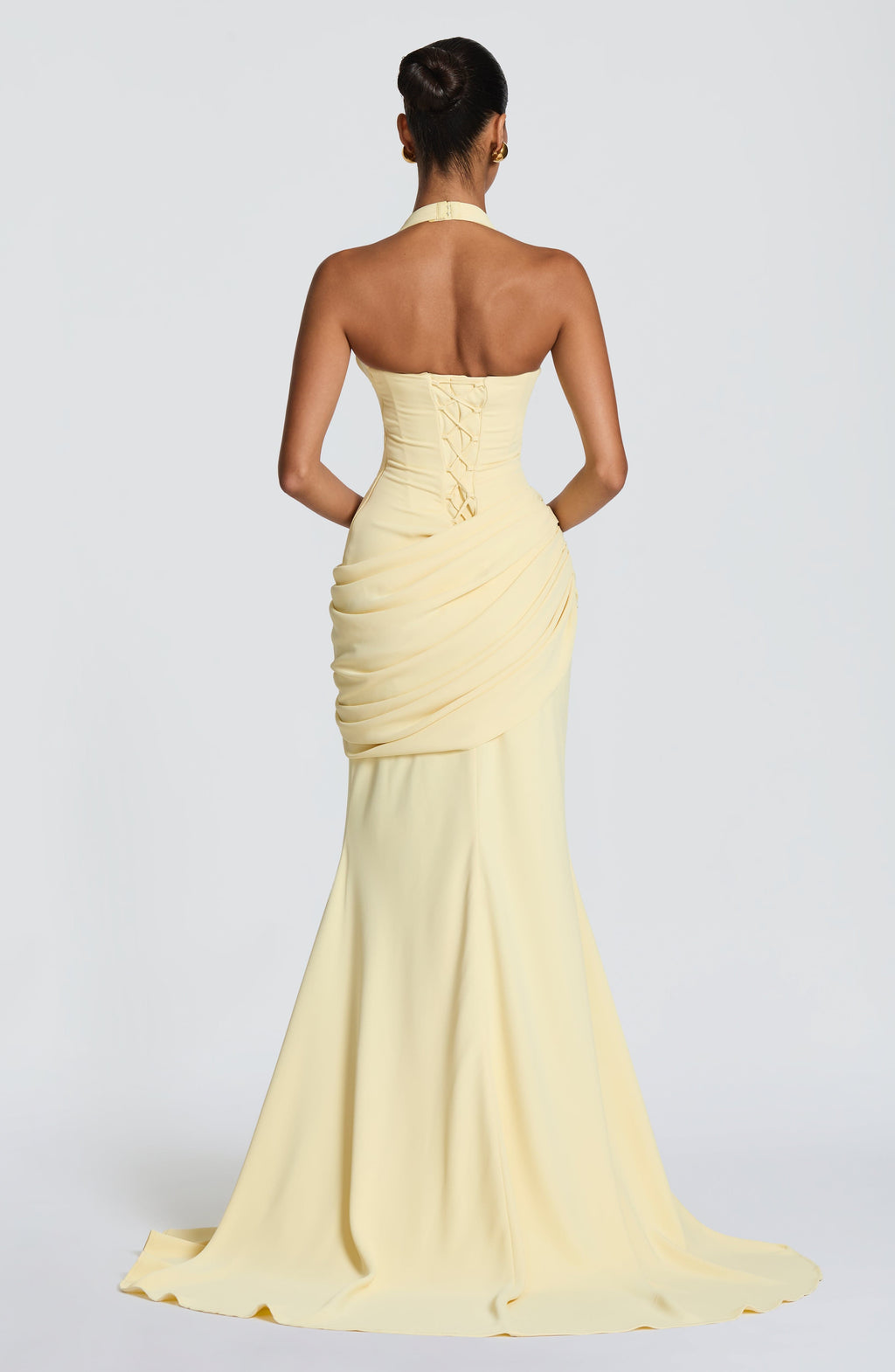 Noelia™ - Vestido Largo de Crepé