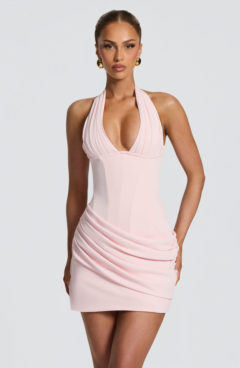 Noelia™ - Vestido Corto Halter