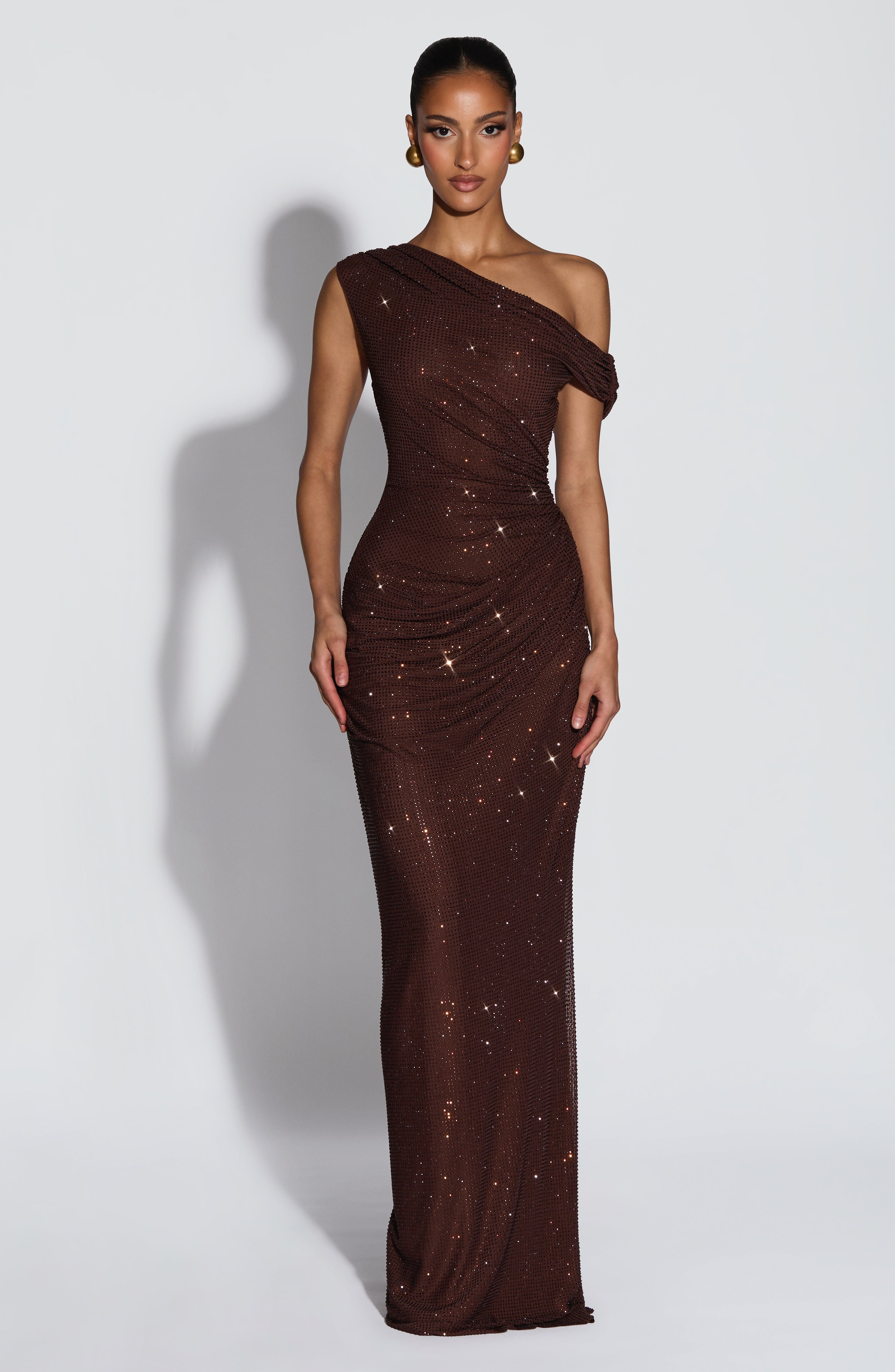 Otilia™ - Vestido Largo de Pedrería