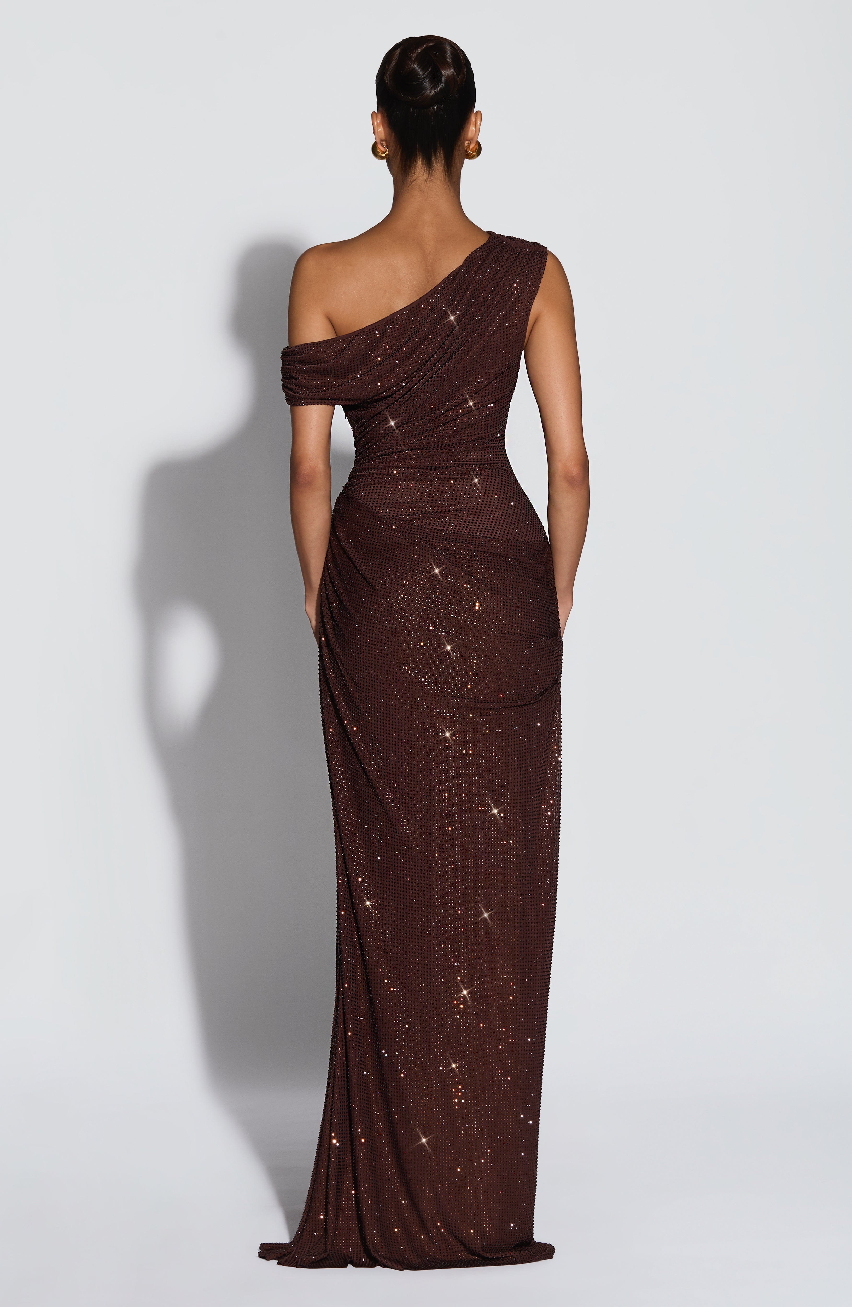 Otilia™ - Vestido Largo de Pedrería