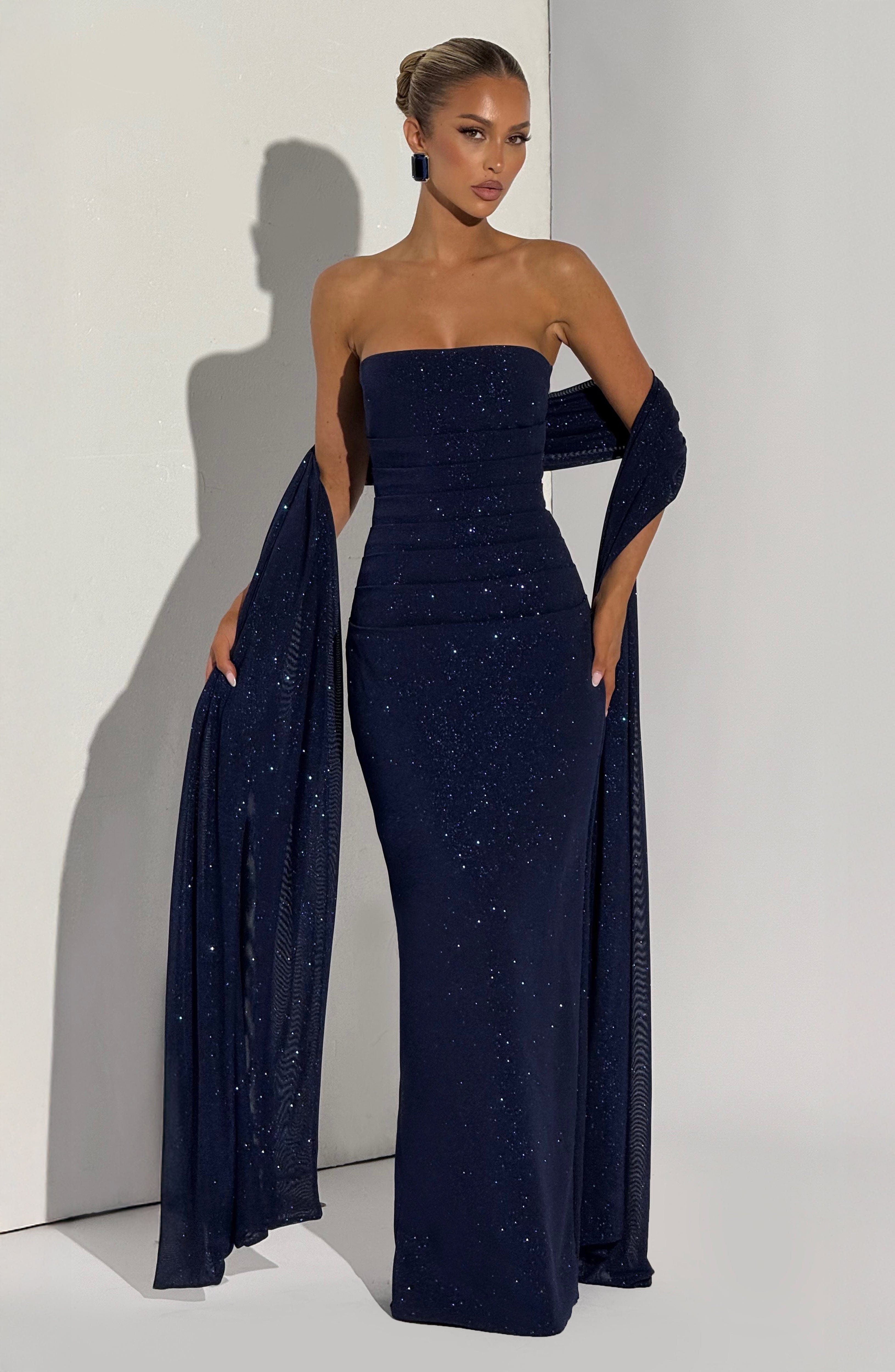 Valeria™ - Vestido de Gala en Crêpe