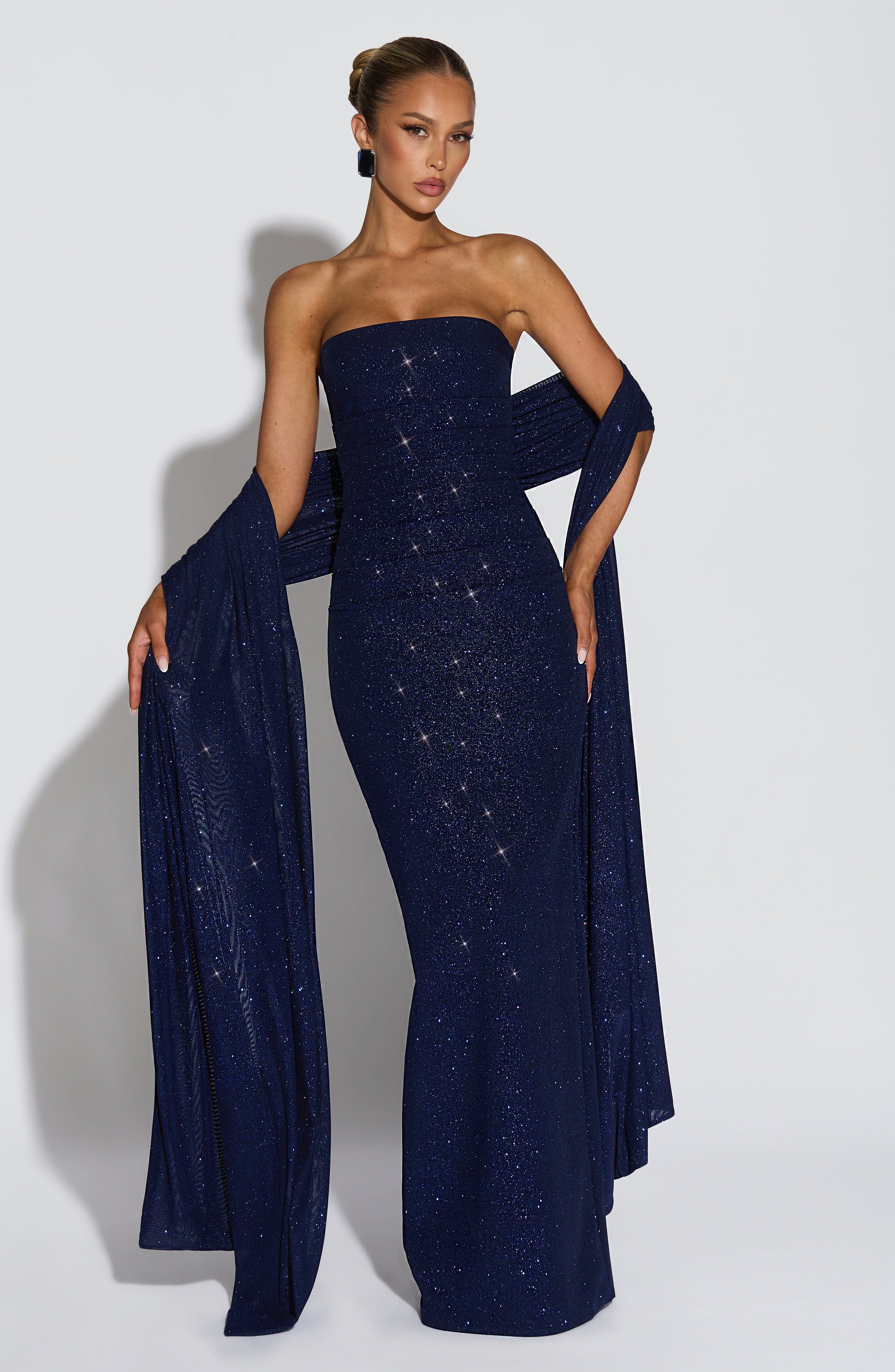 Valeria™ - Vestido de Gala en Crêpe