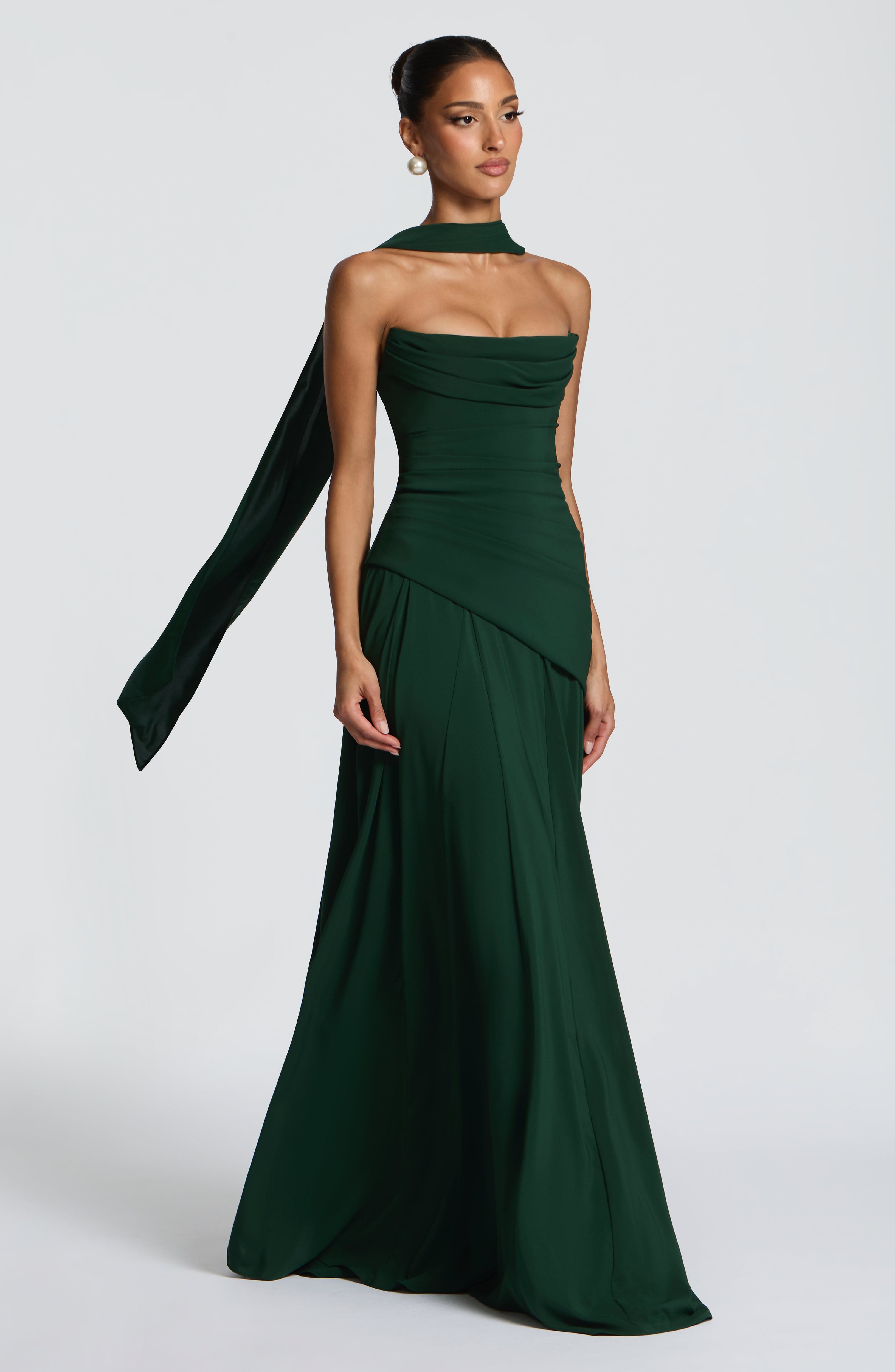 Patricia™ - Vestido Largo de Chifón