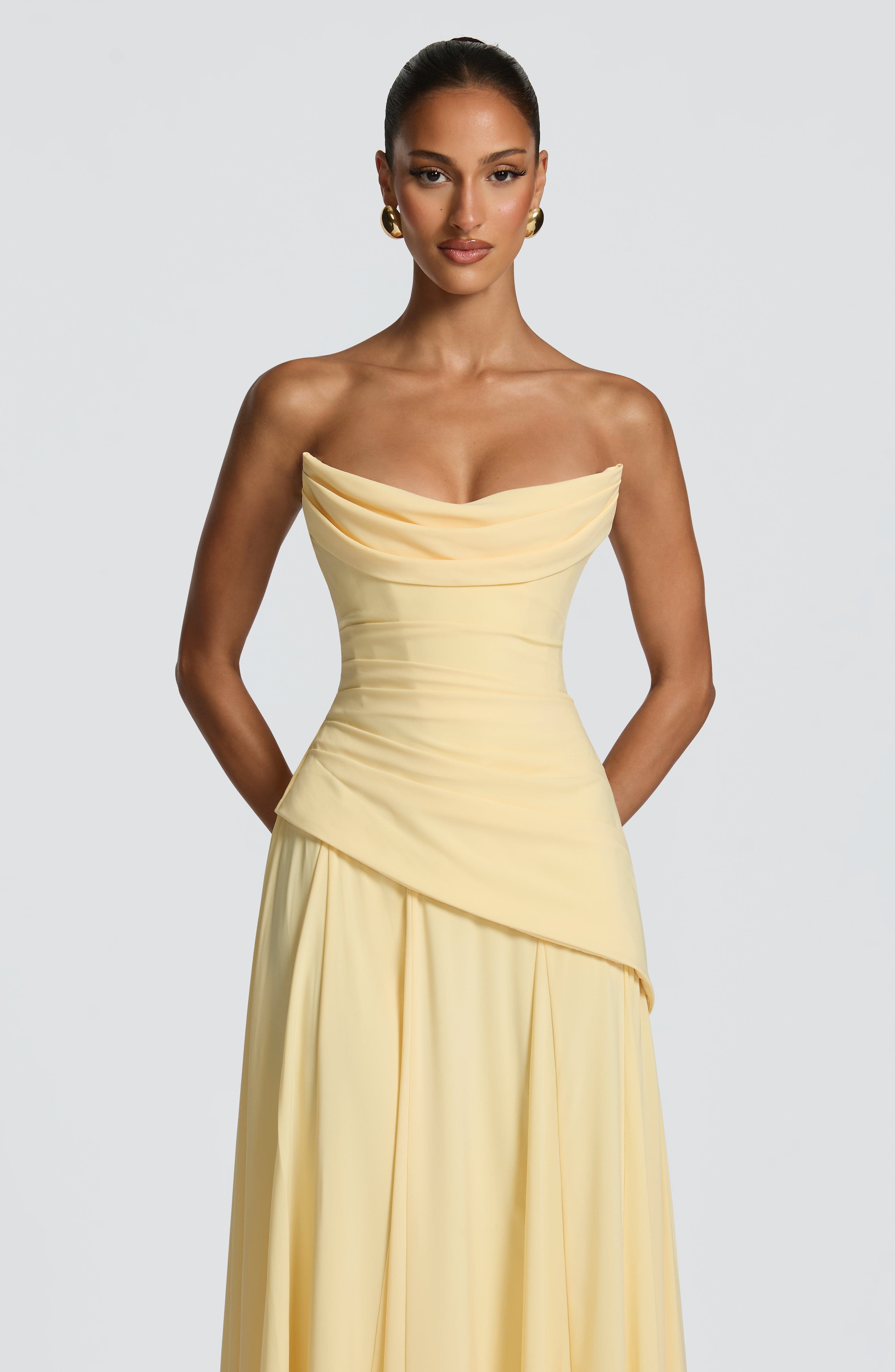 Patricia™ - Vestido Largo de Chifón
