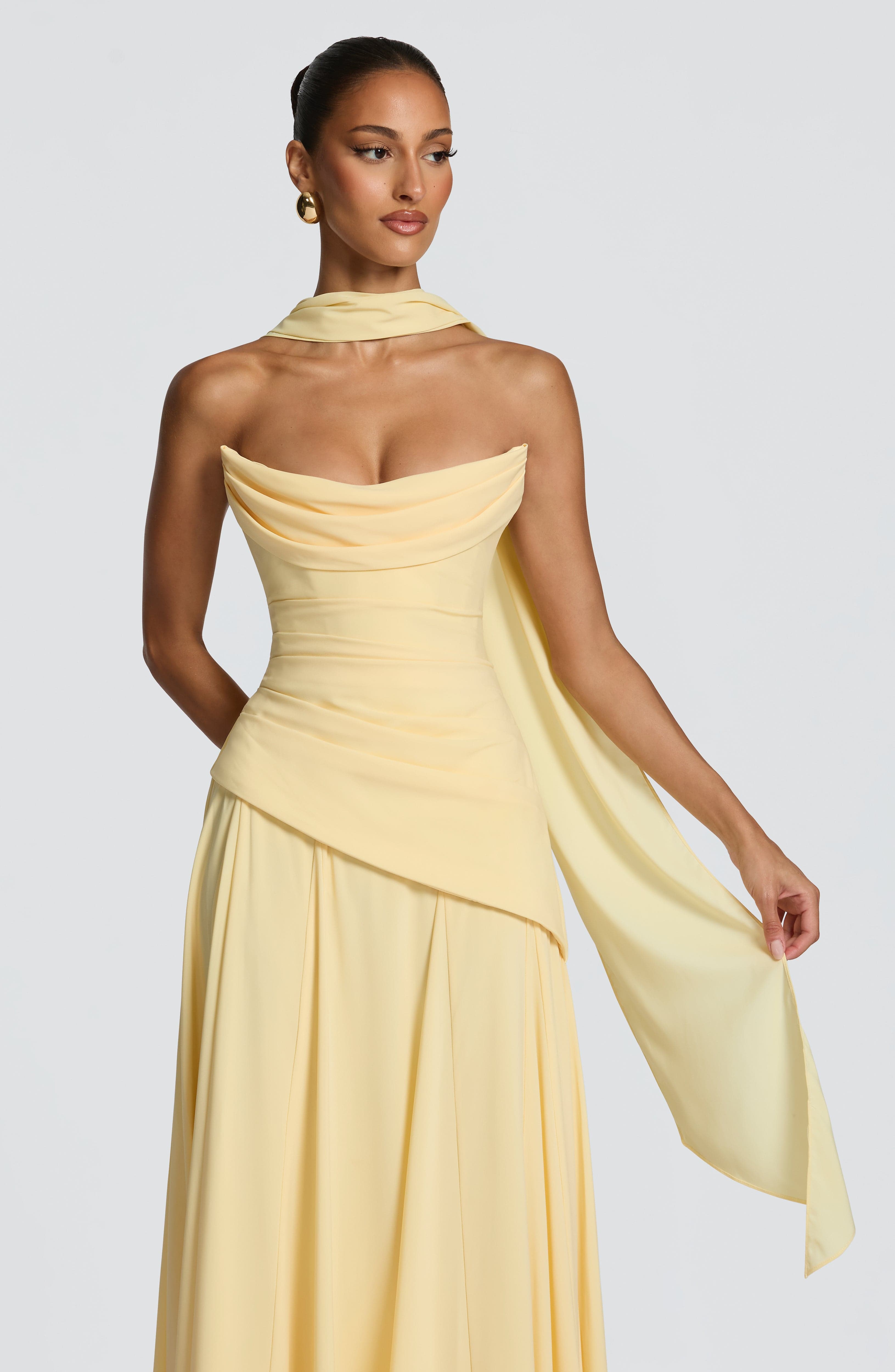 Patricia™ - Vestido Largo de Chifón