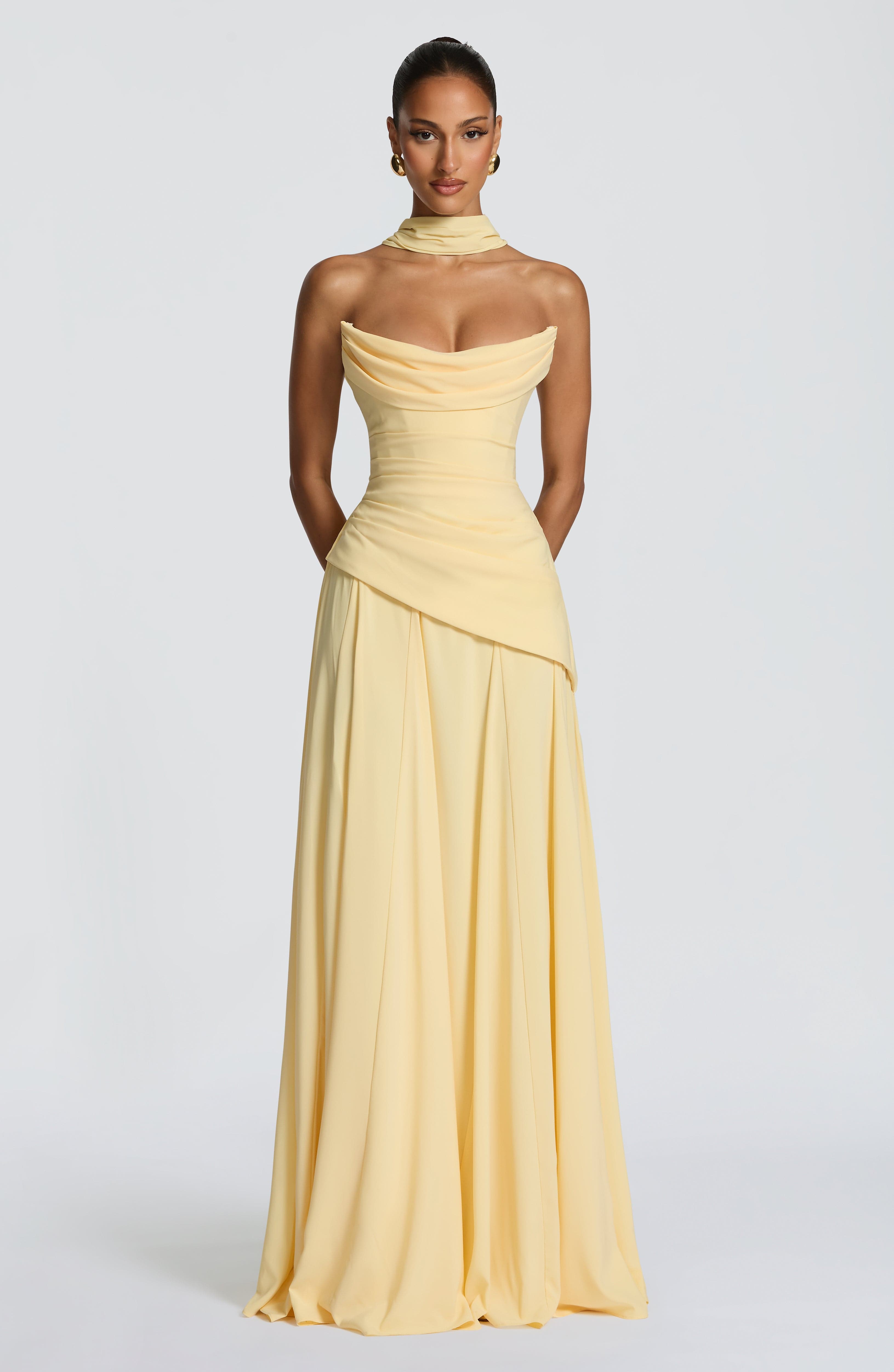 Patricia™ - Vestido Largo de Chifón