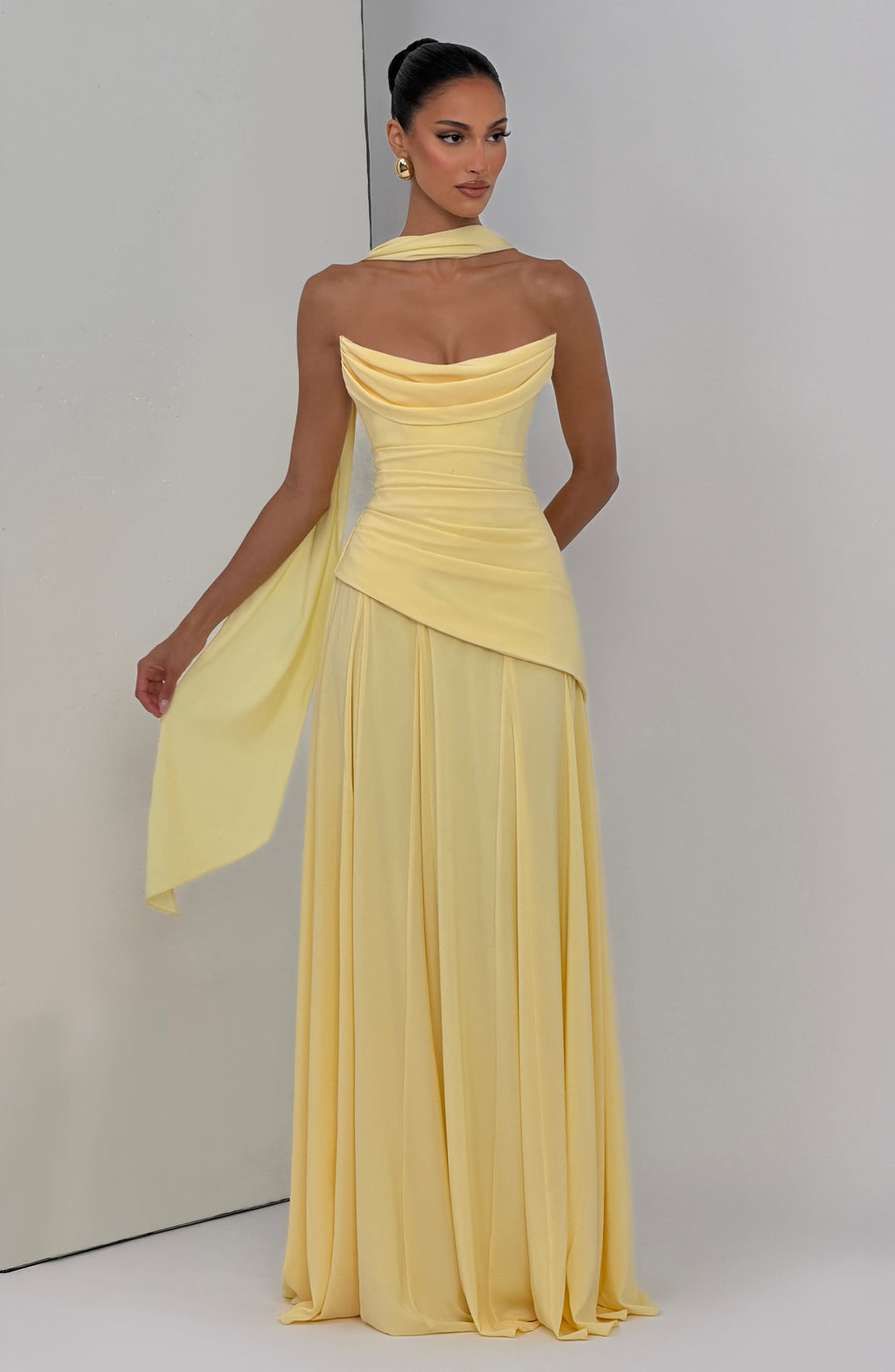 Patricia™ - Vestido Largo de Chifón