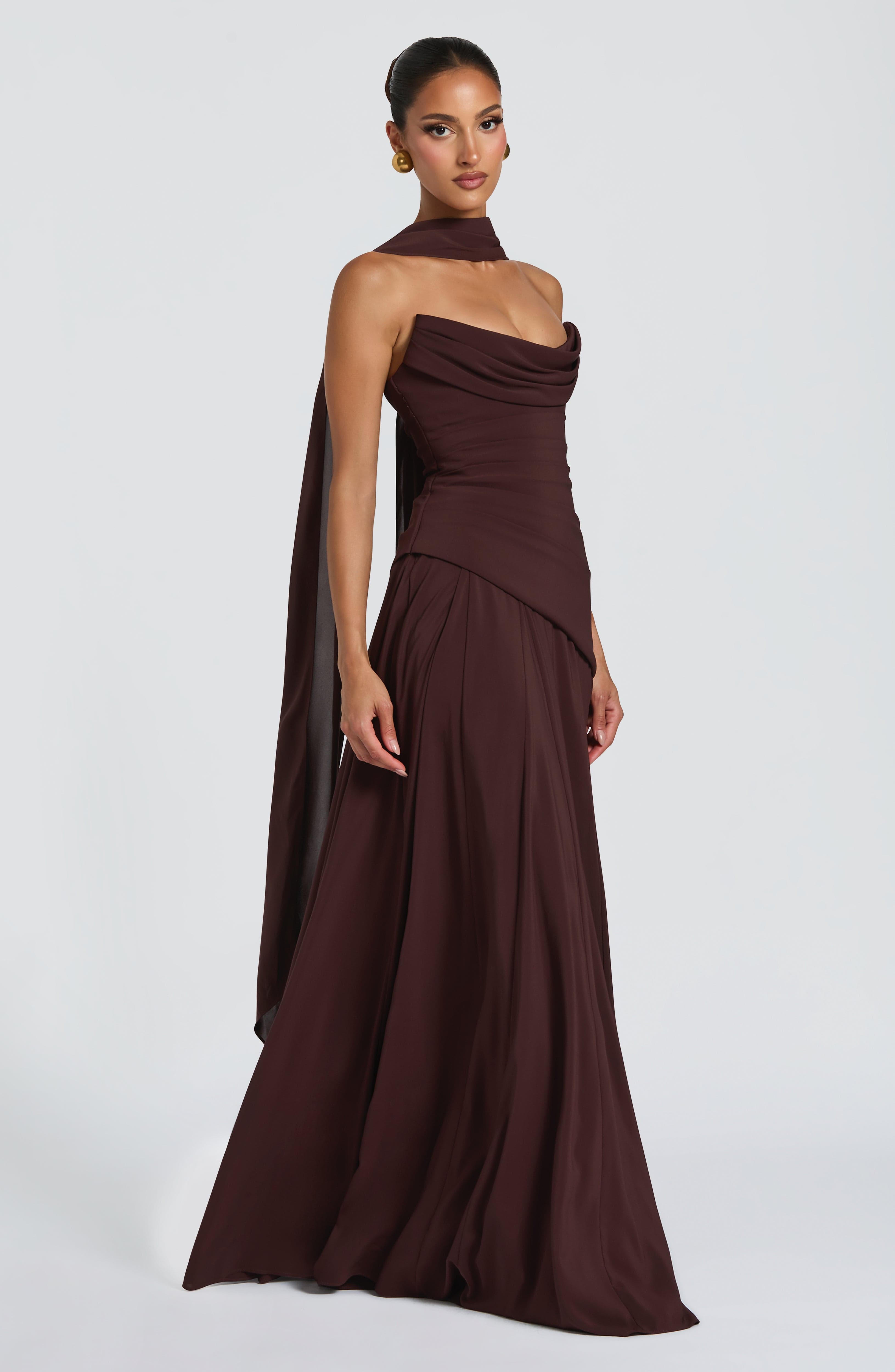Patricia™ - Vestido Largo de Chifón