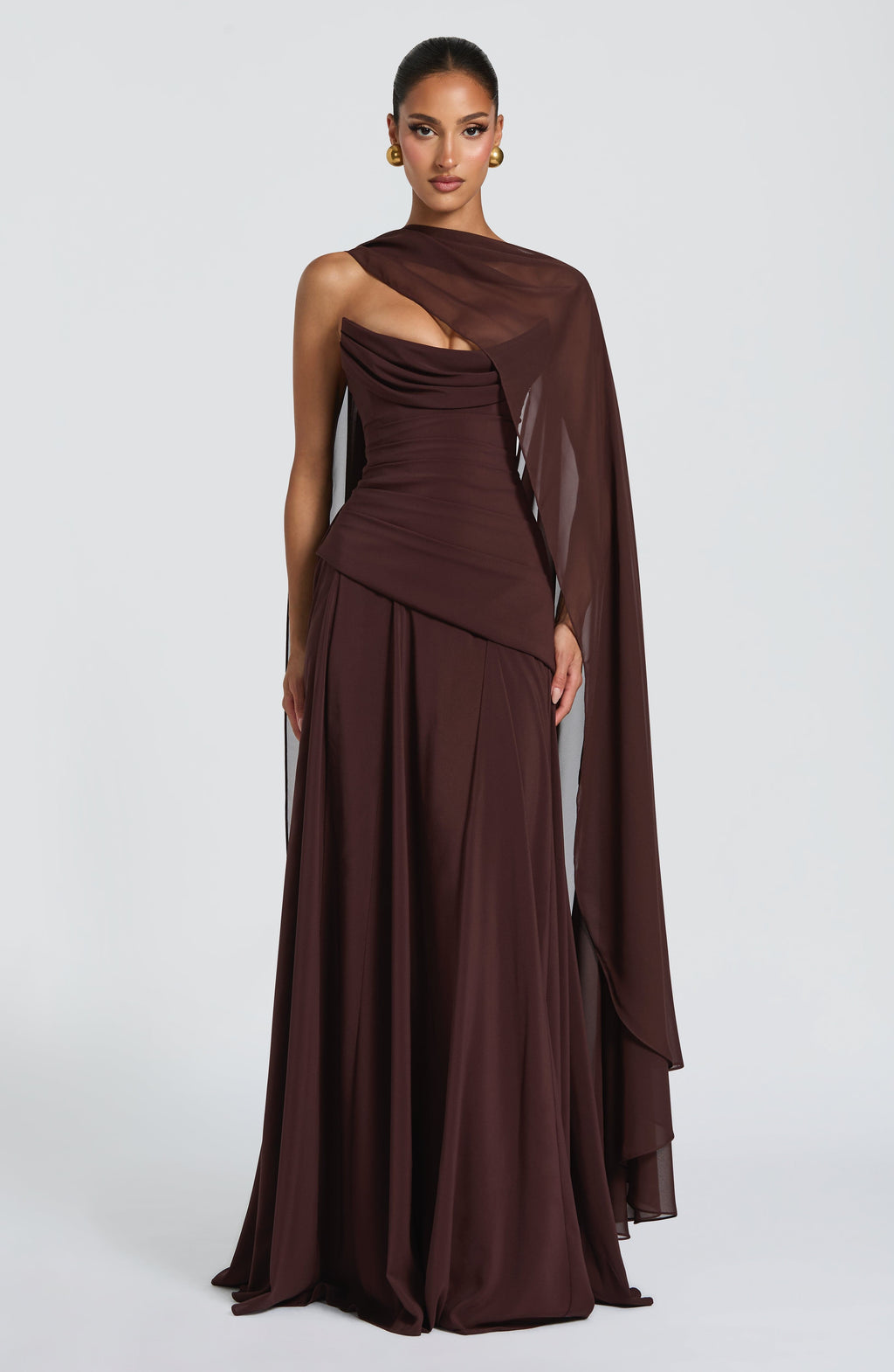 Patricia™ - Vestido Largo de Chifón