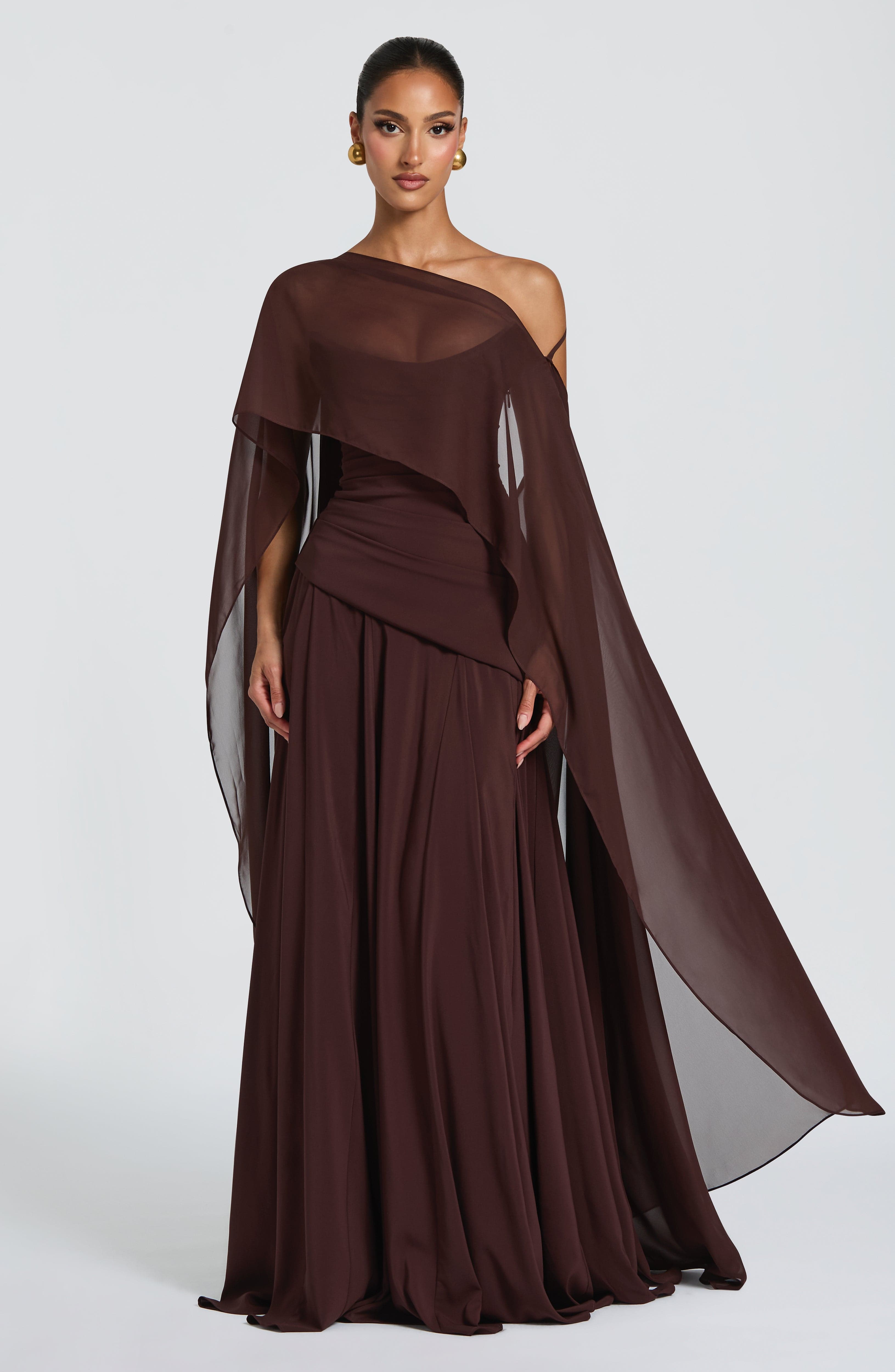 Patricia™ - Vestido Largo de Chifón