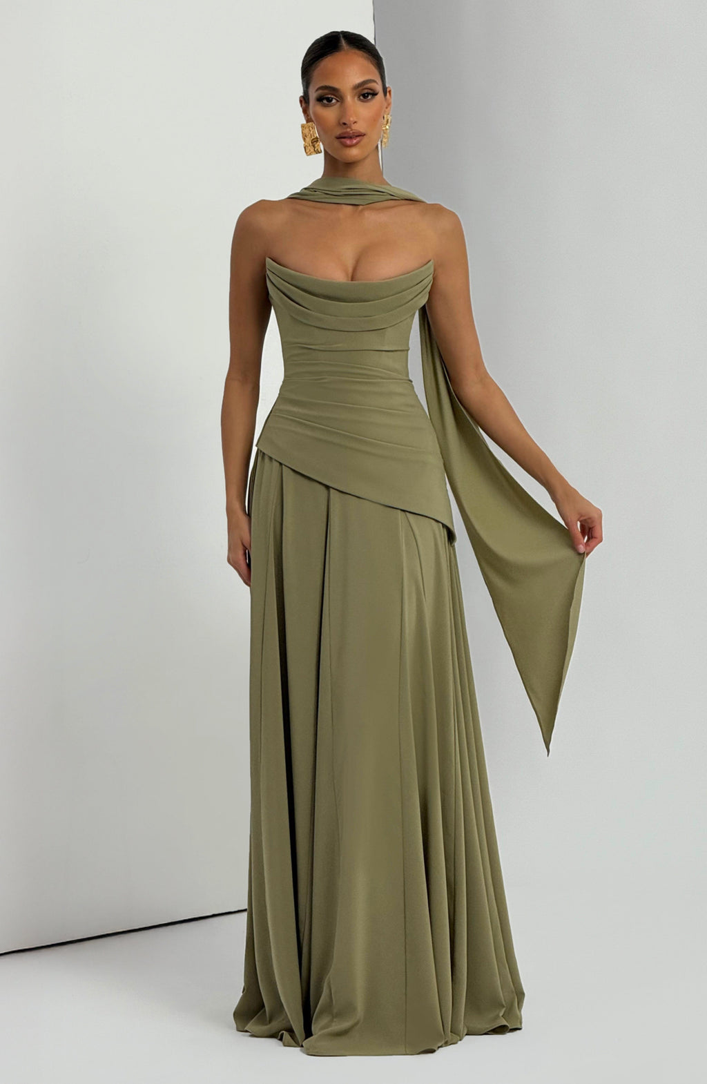 Patricia™ - Vestido Largo de Chifón