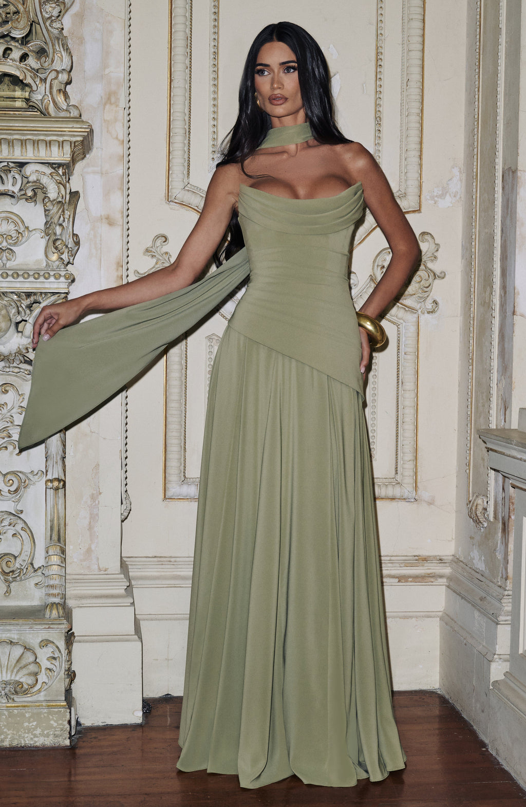 Patricia™ - Vestido Largo de Chifón