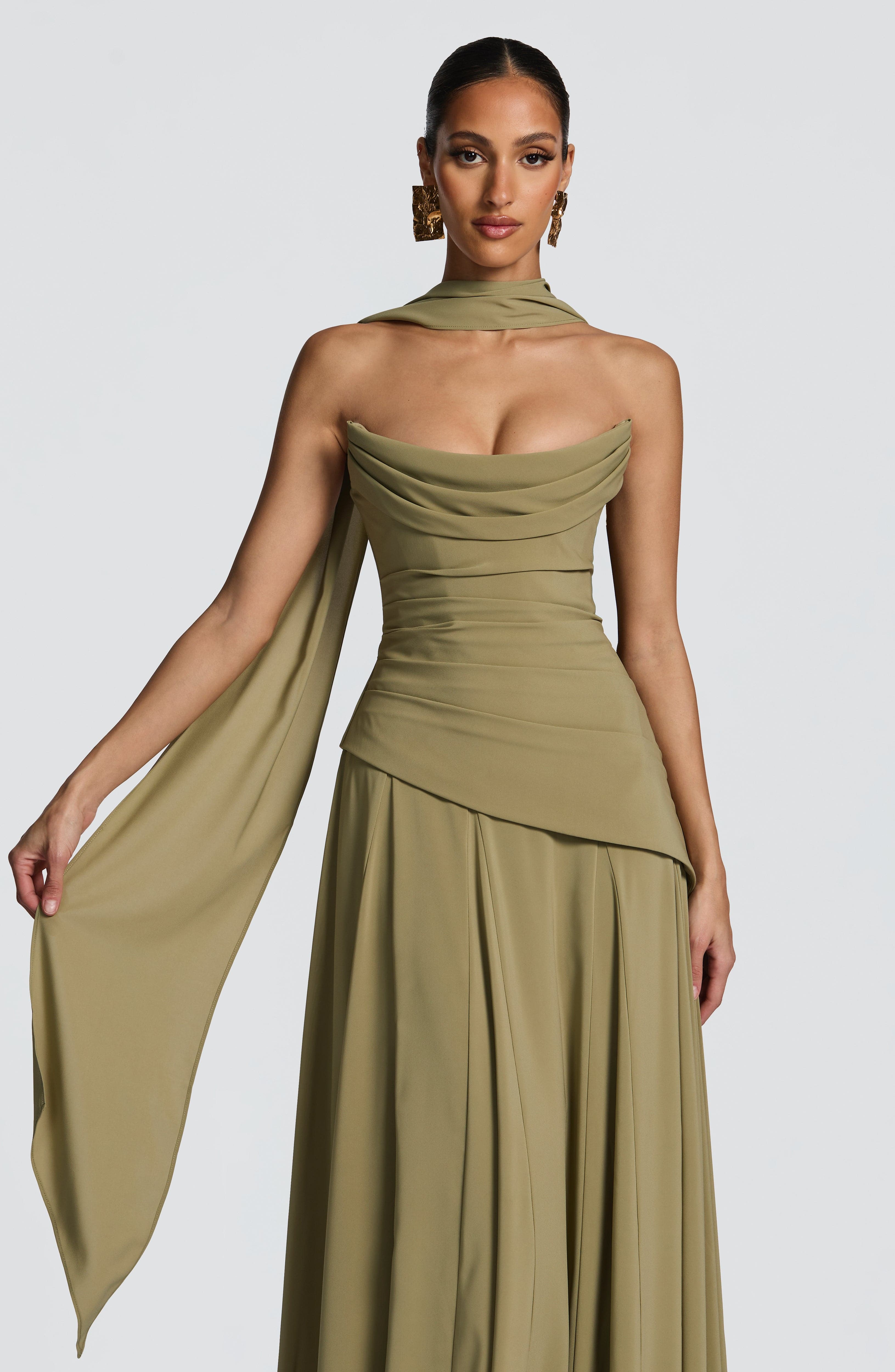 Patricia™ - Vestido Largo de Chifón
