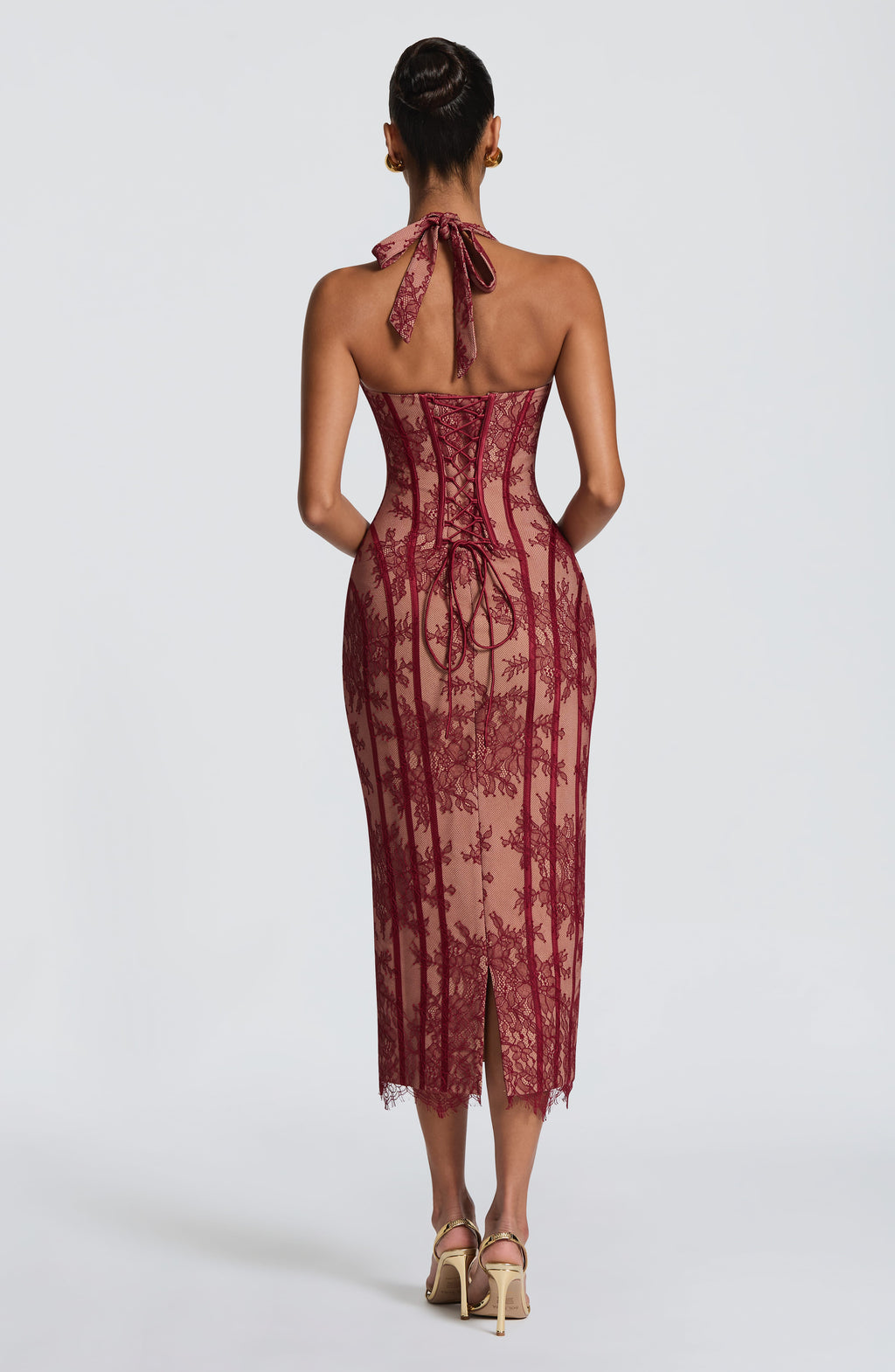 Rocío™ - Vestido Midi de Encaje