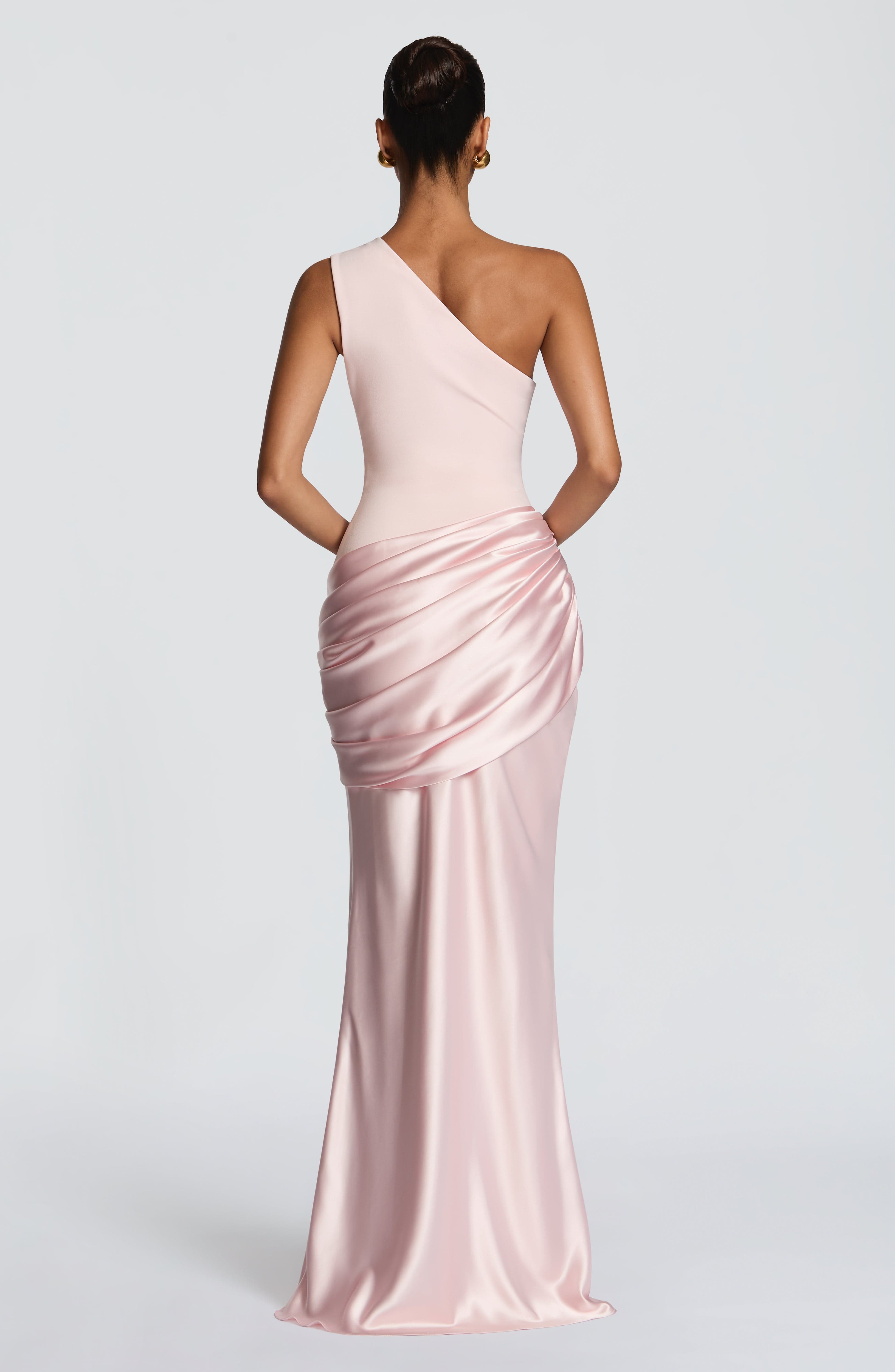 Sabina™ - Vestido Largo de Satén