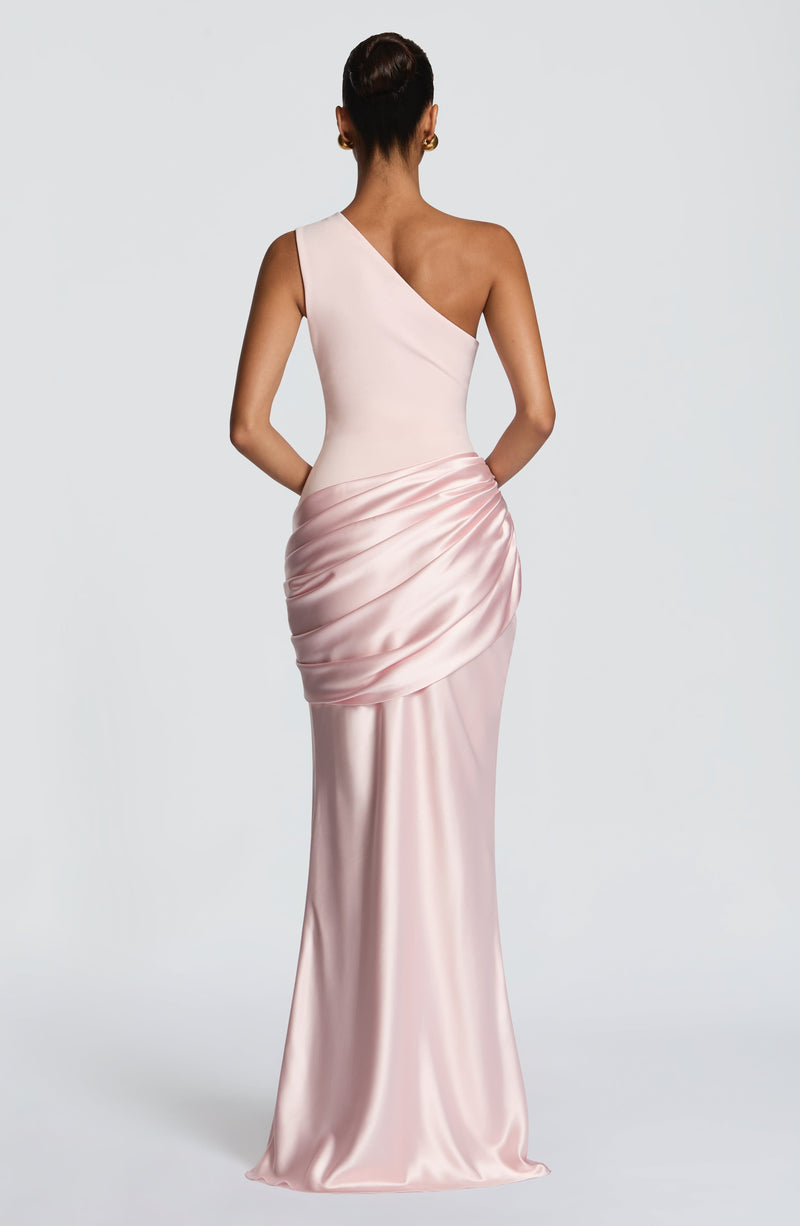 Sabina™ - Vestido Largo de Satén