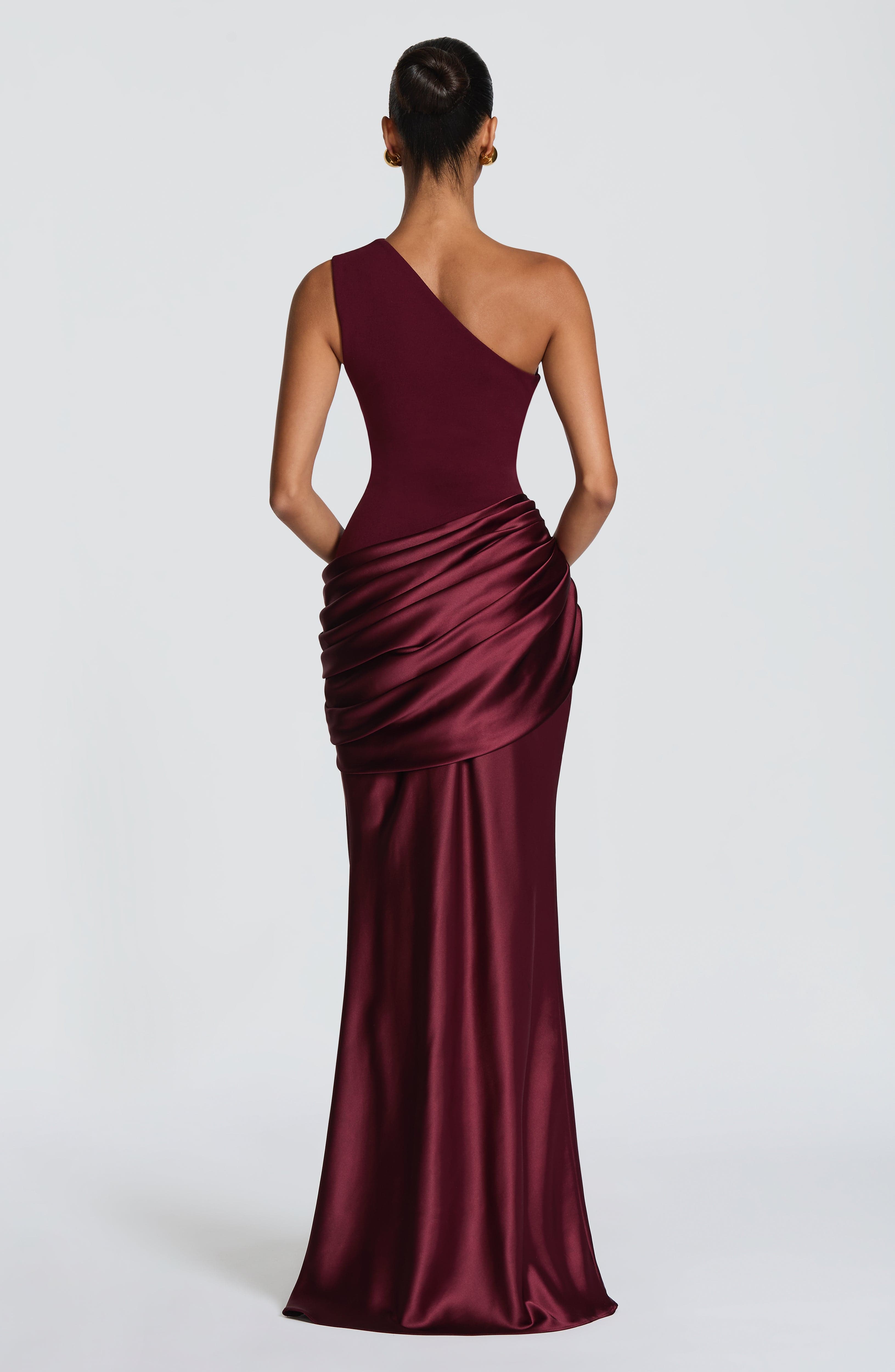 Sabina™ - Vestido Largo de Satén