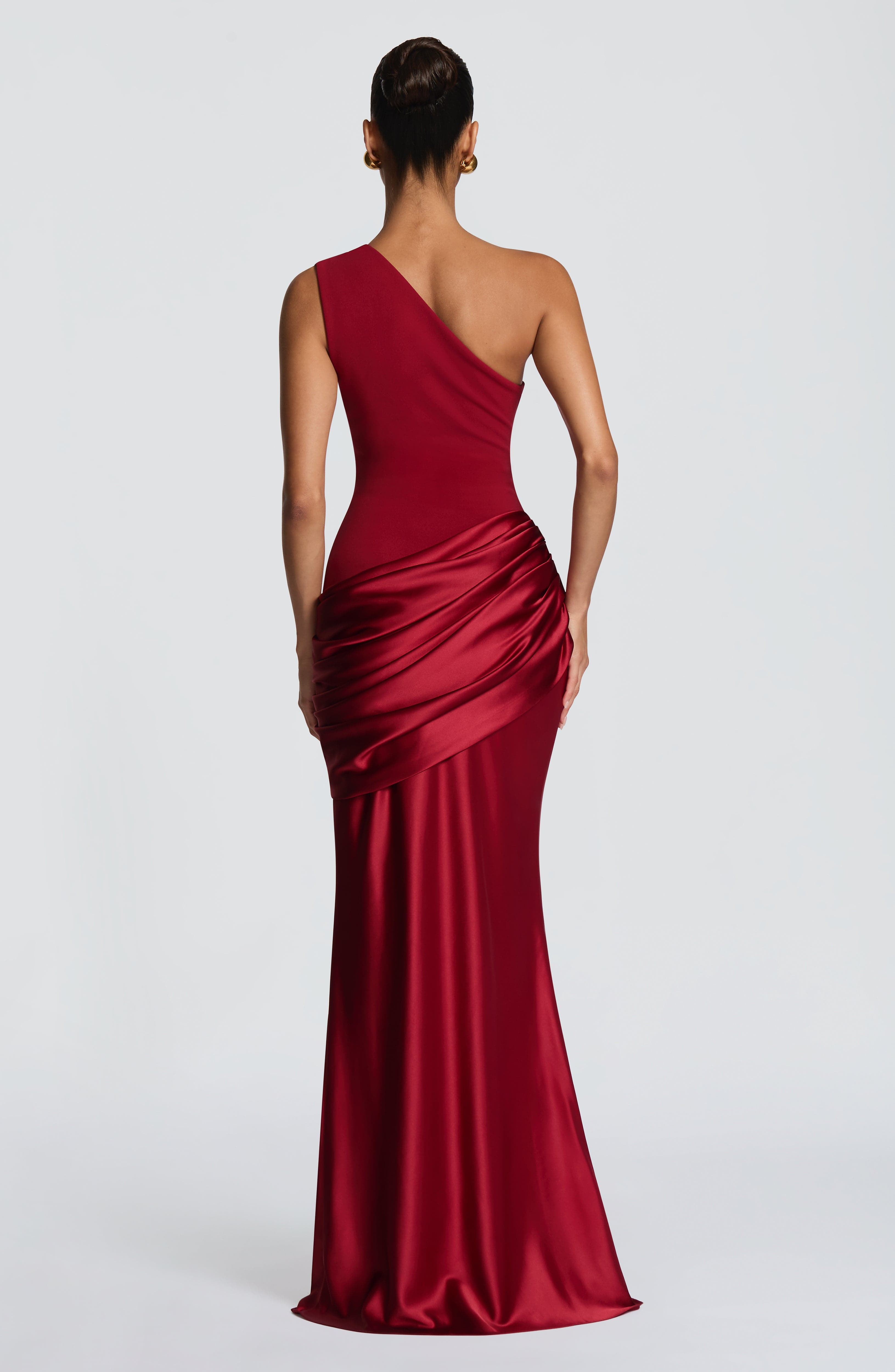 Sabina™ - Vestido Largo de Satén