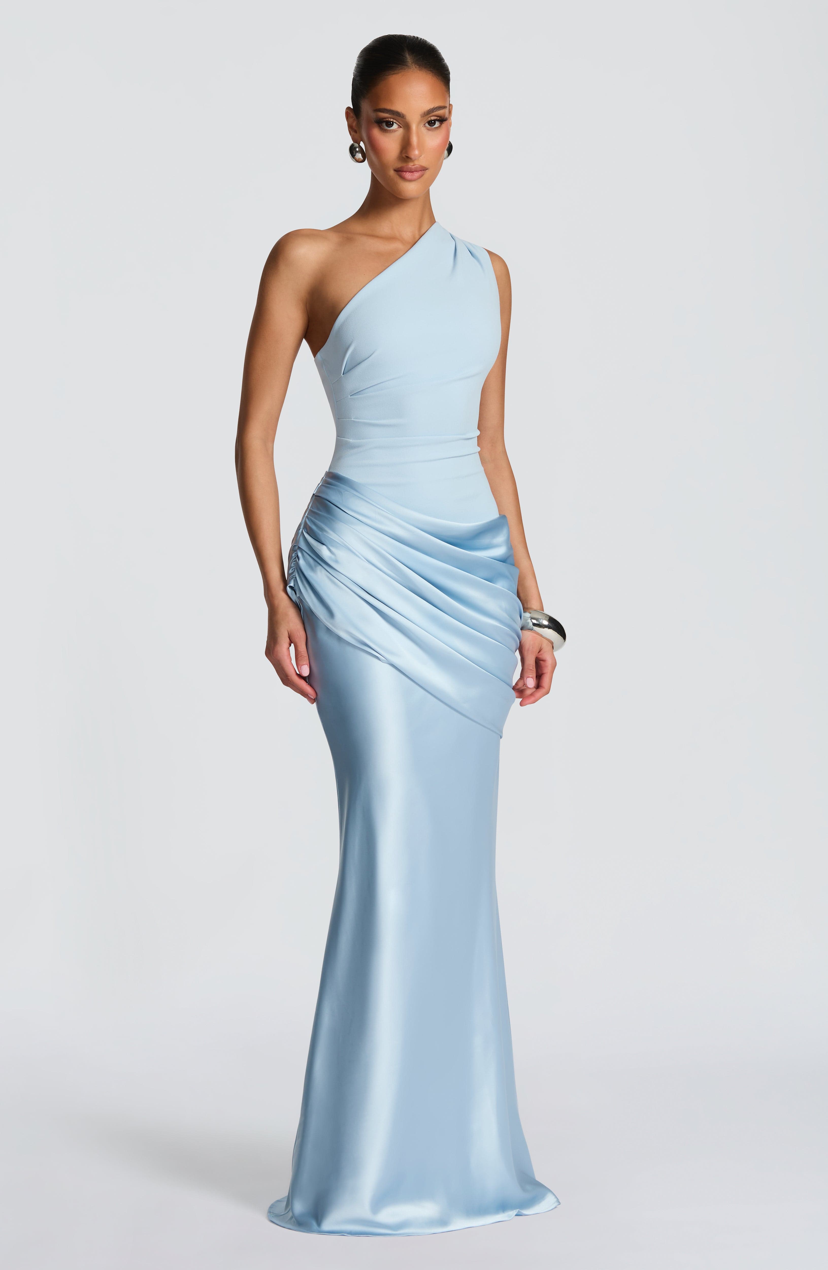 Sabina™ - Vestido Largo de Satén