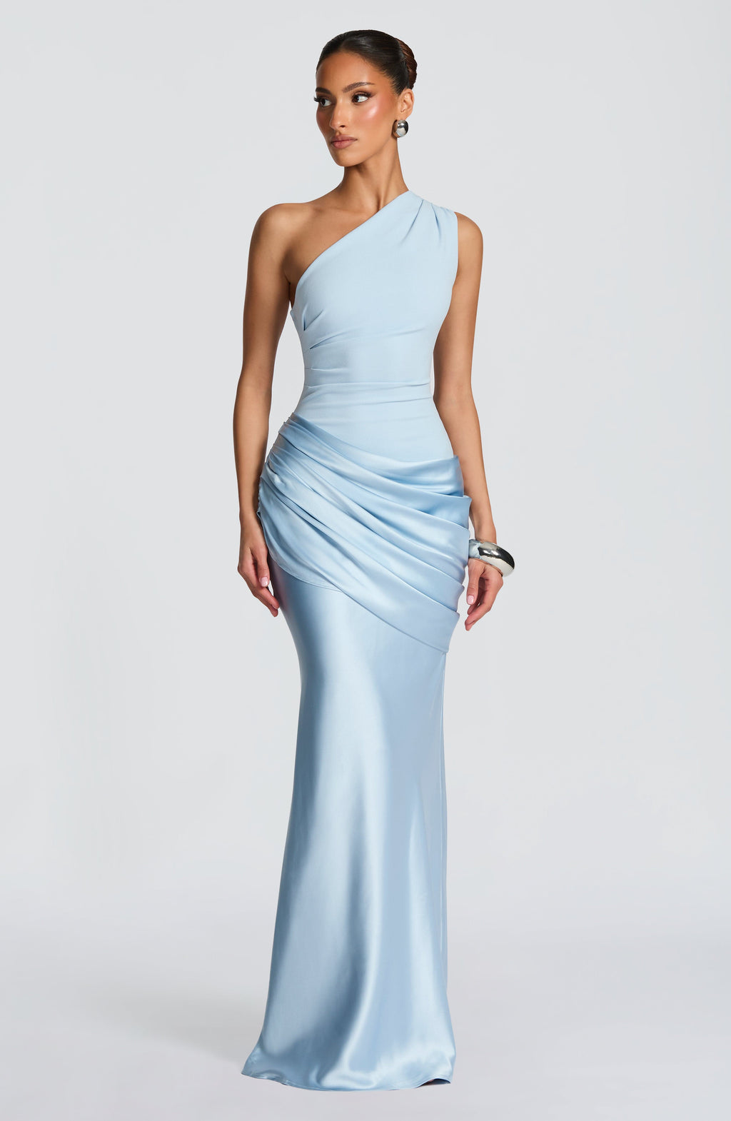 Sabina™ - Vestido Largo de Satén