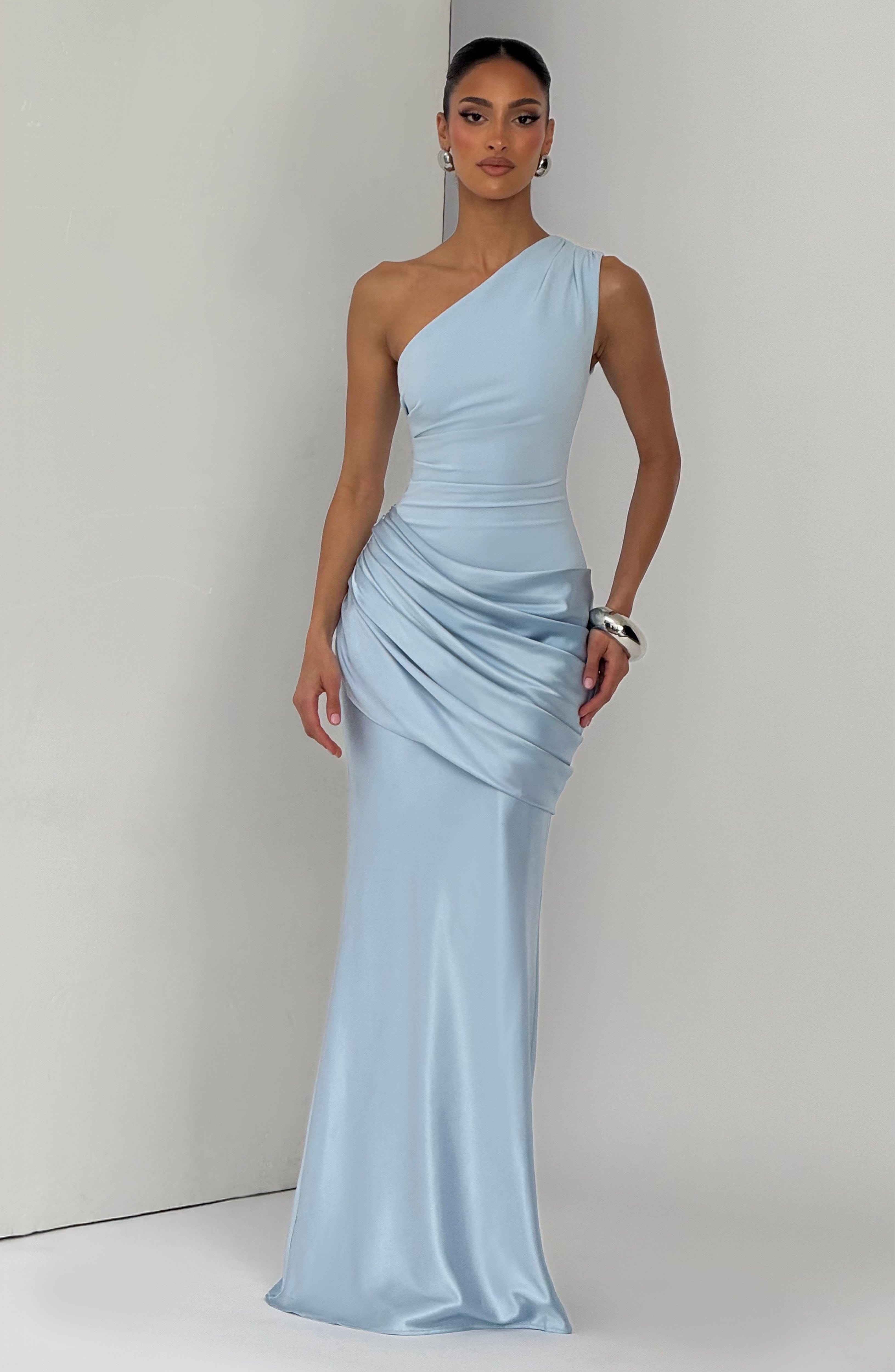 Sabina™ - Vestido Largo de Satén
