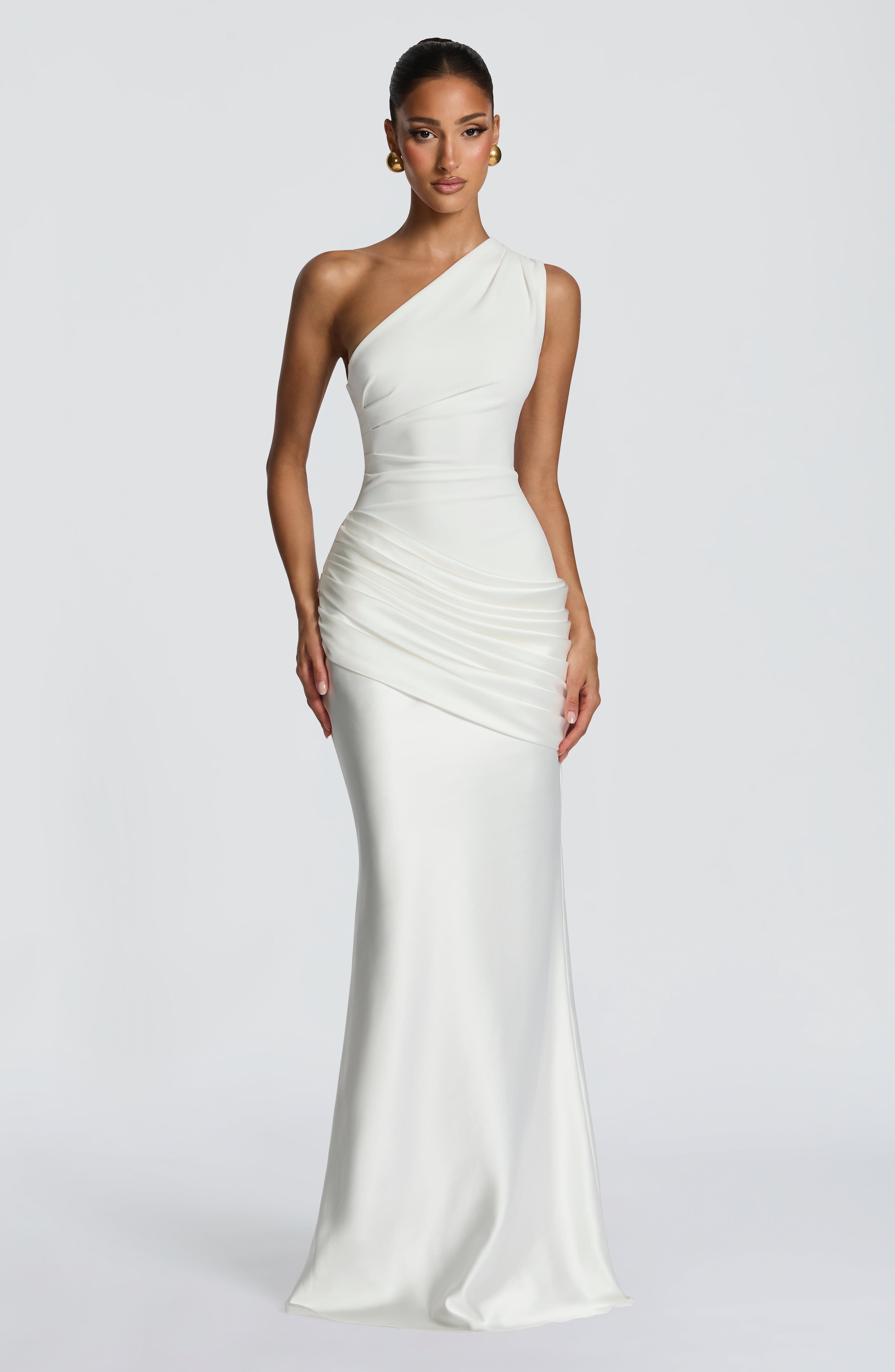 Sabina™ - Vestido Largo de Satén