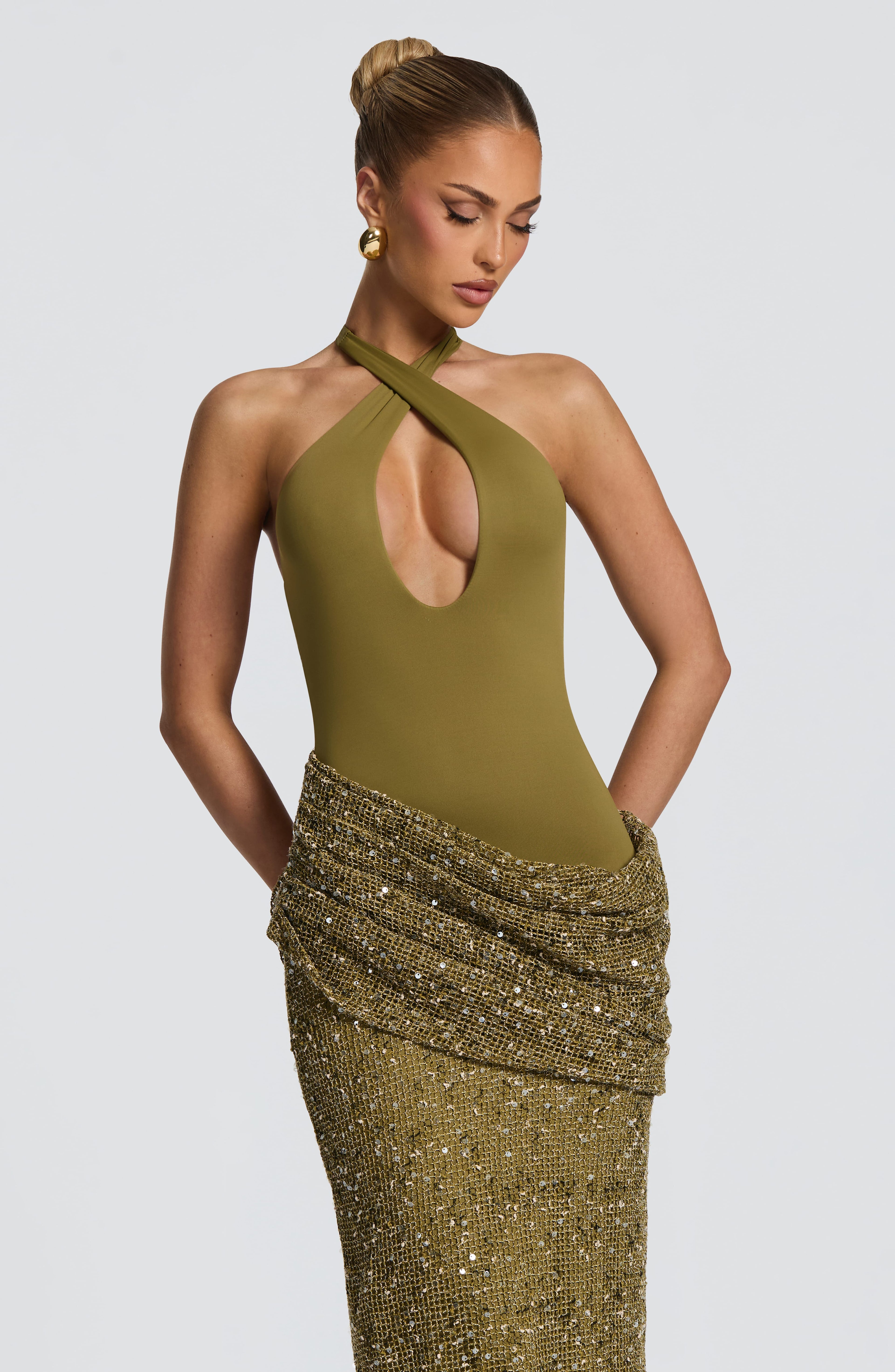 Andrea™ - Vestido Largo de Lentejuelas