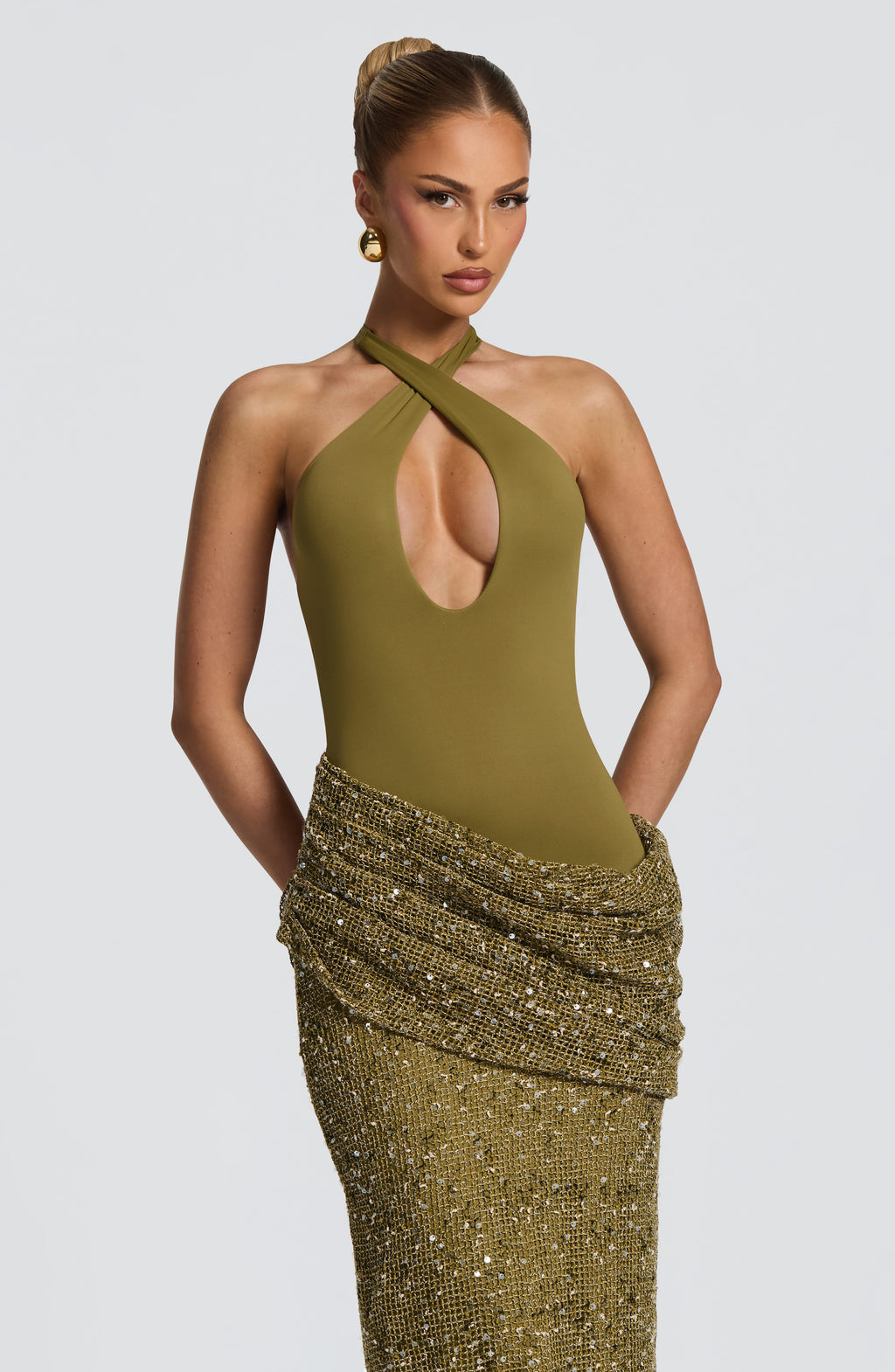 Andrea™ - Vestido Largo de Lentejuelas