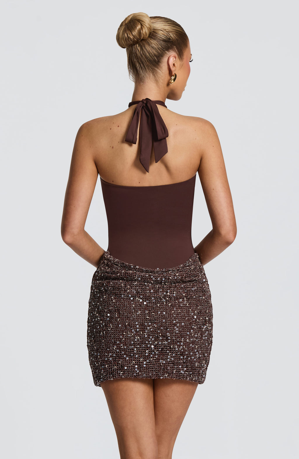 Marisol™ - Vestido Mini Brillo con Lentejuelas
