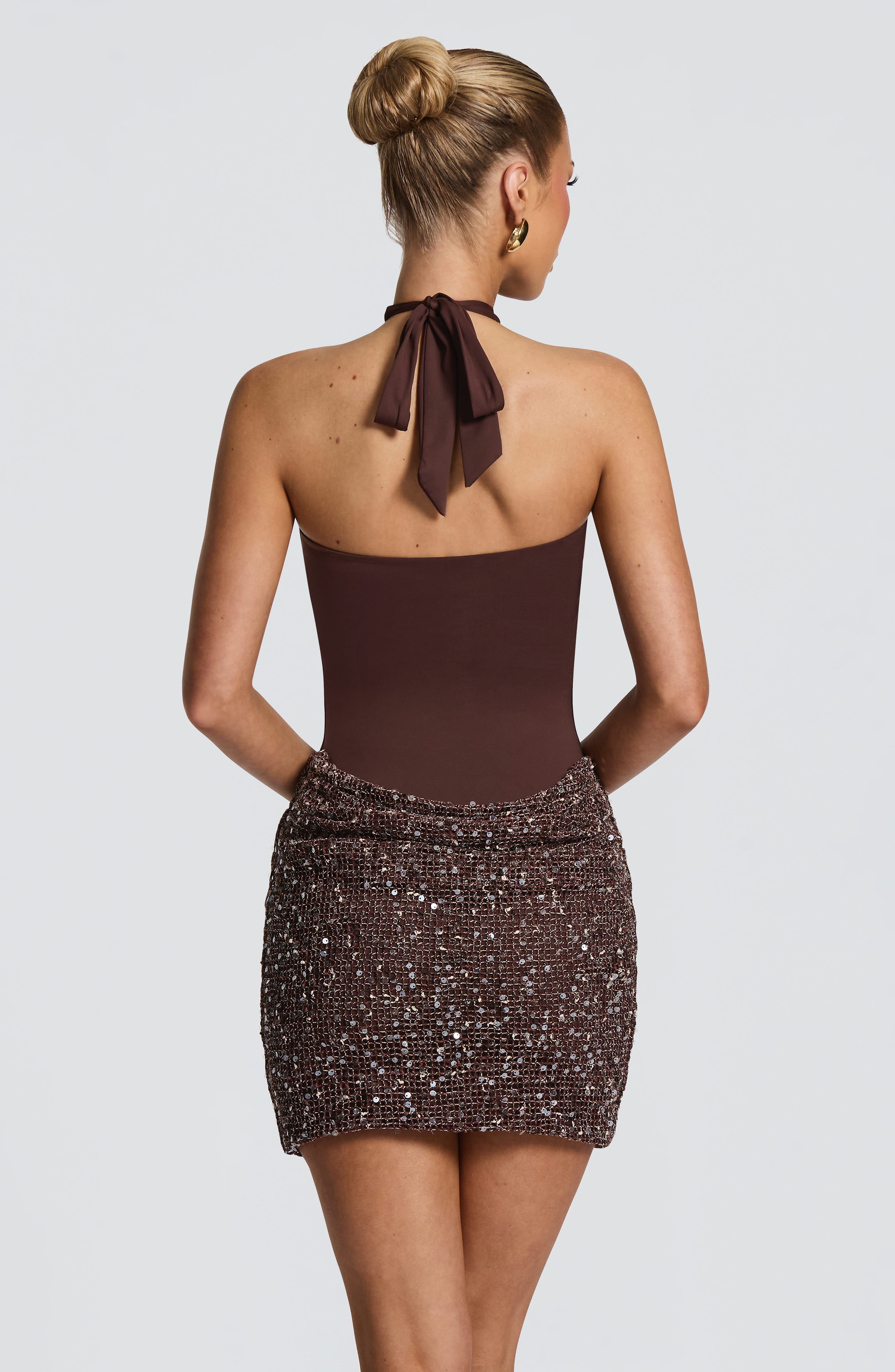 Marisol™ - Vestido Mini Brillo con Lentejuelas