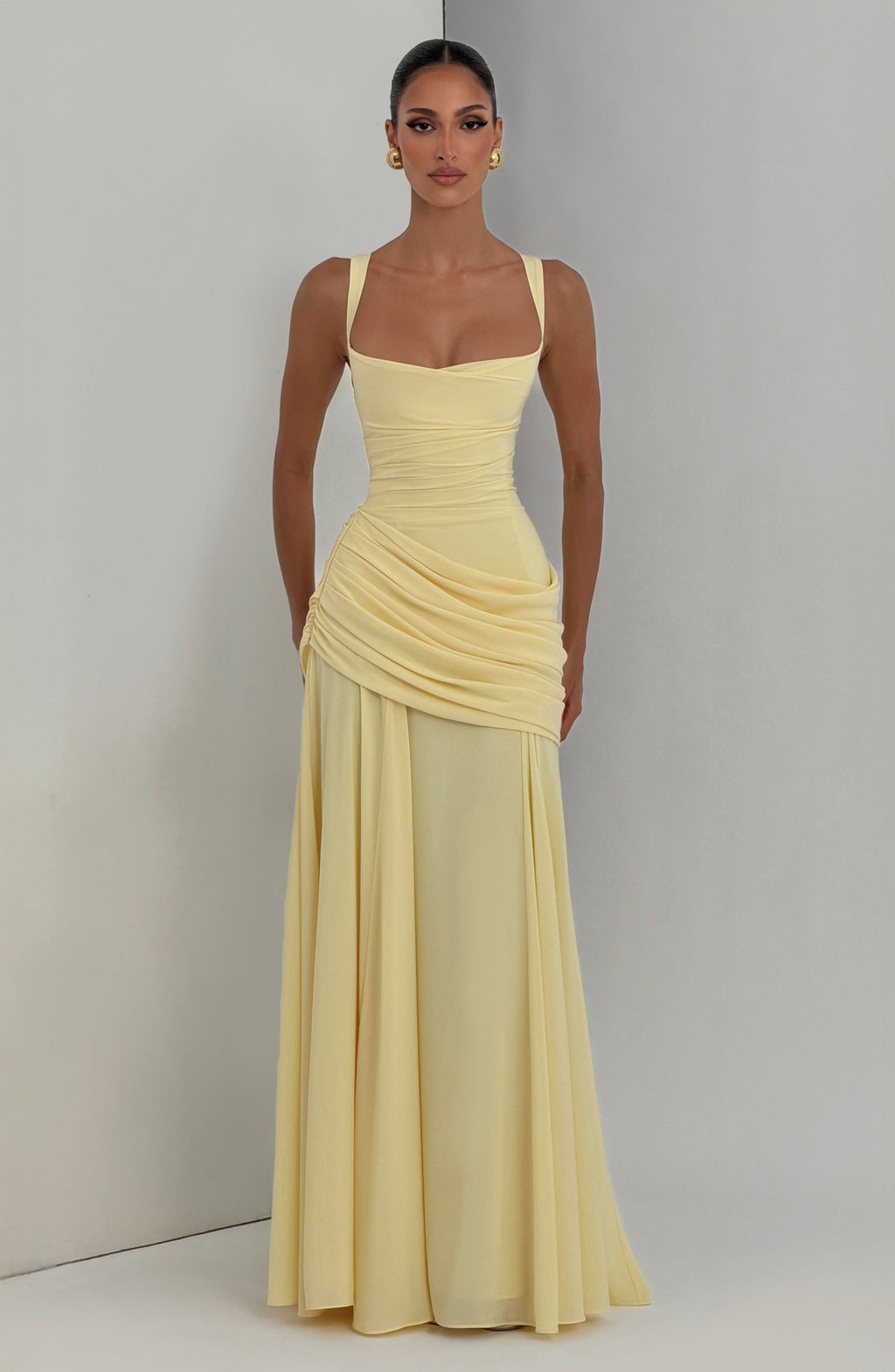 Sara™ - Vestido Largo de Chifón