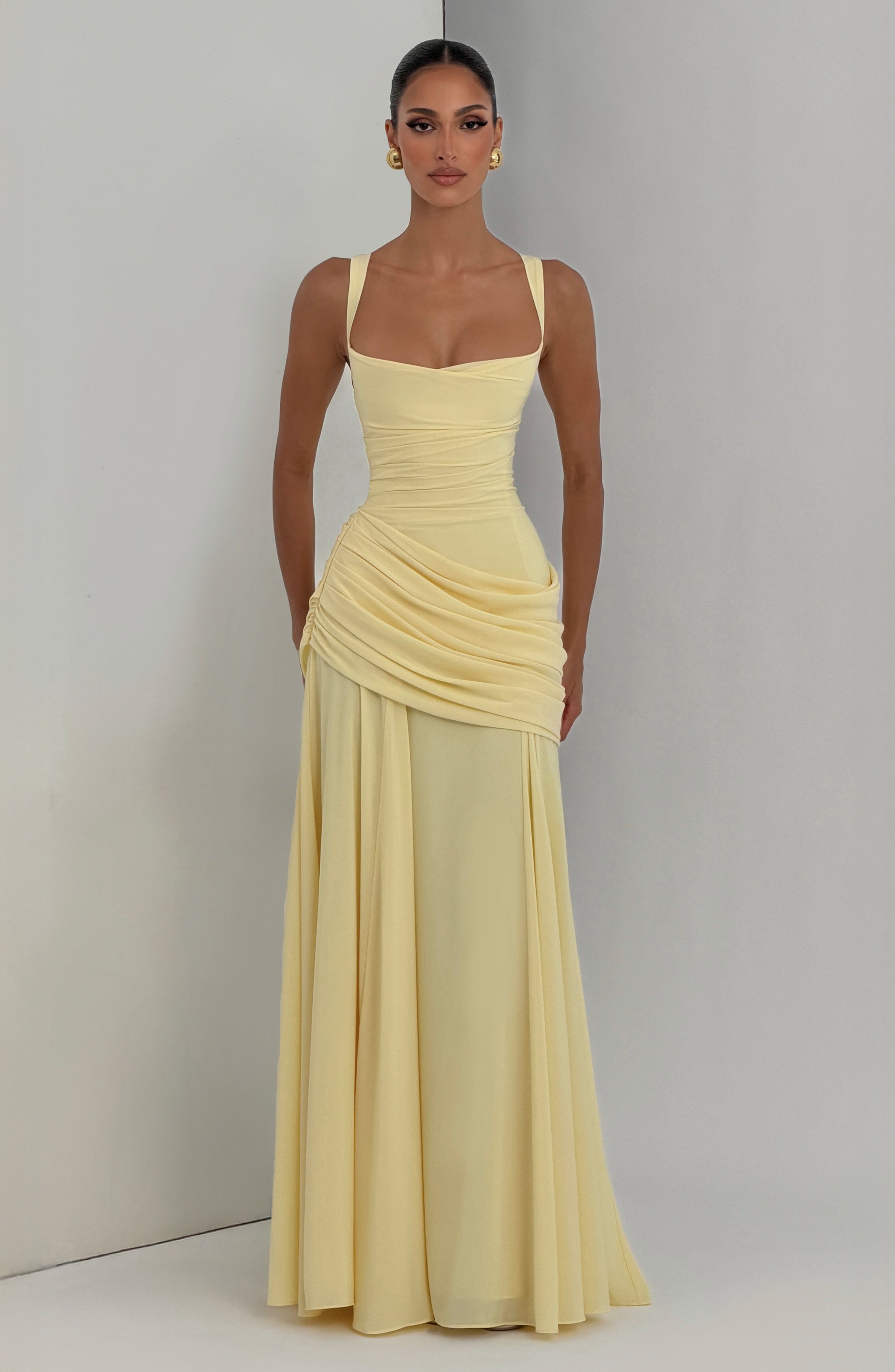 Sara™ - Vestido Largo de Chifón