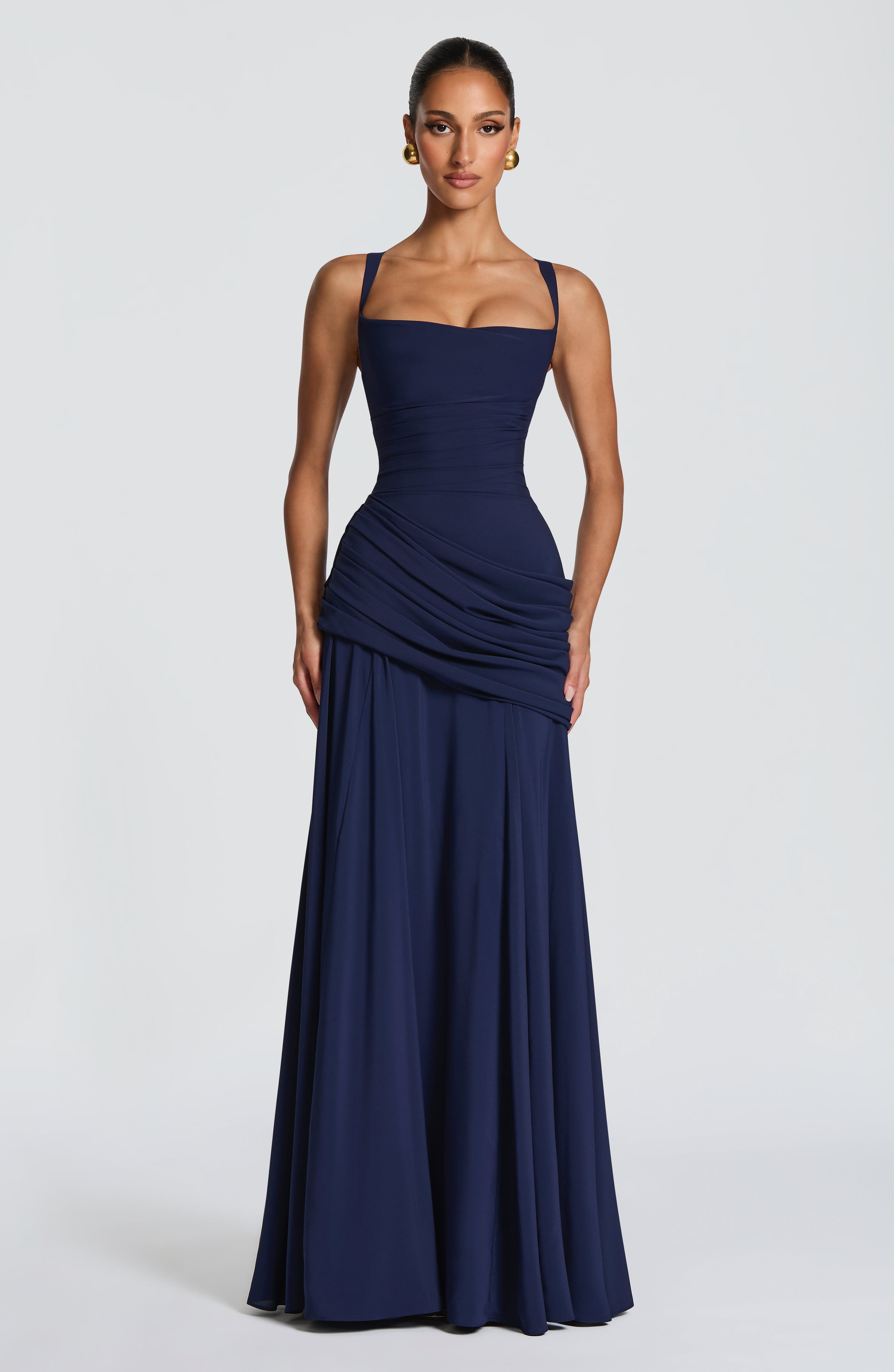 Sara™ - Vestido Largo de Chifón