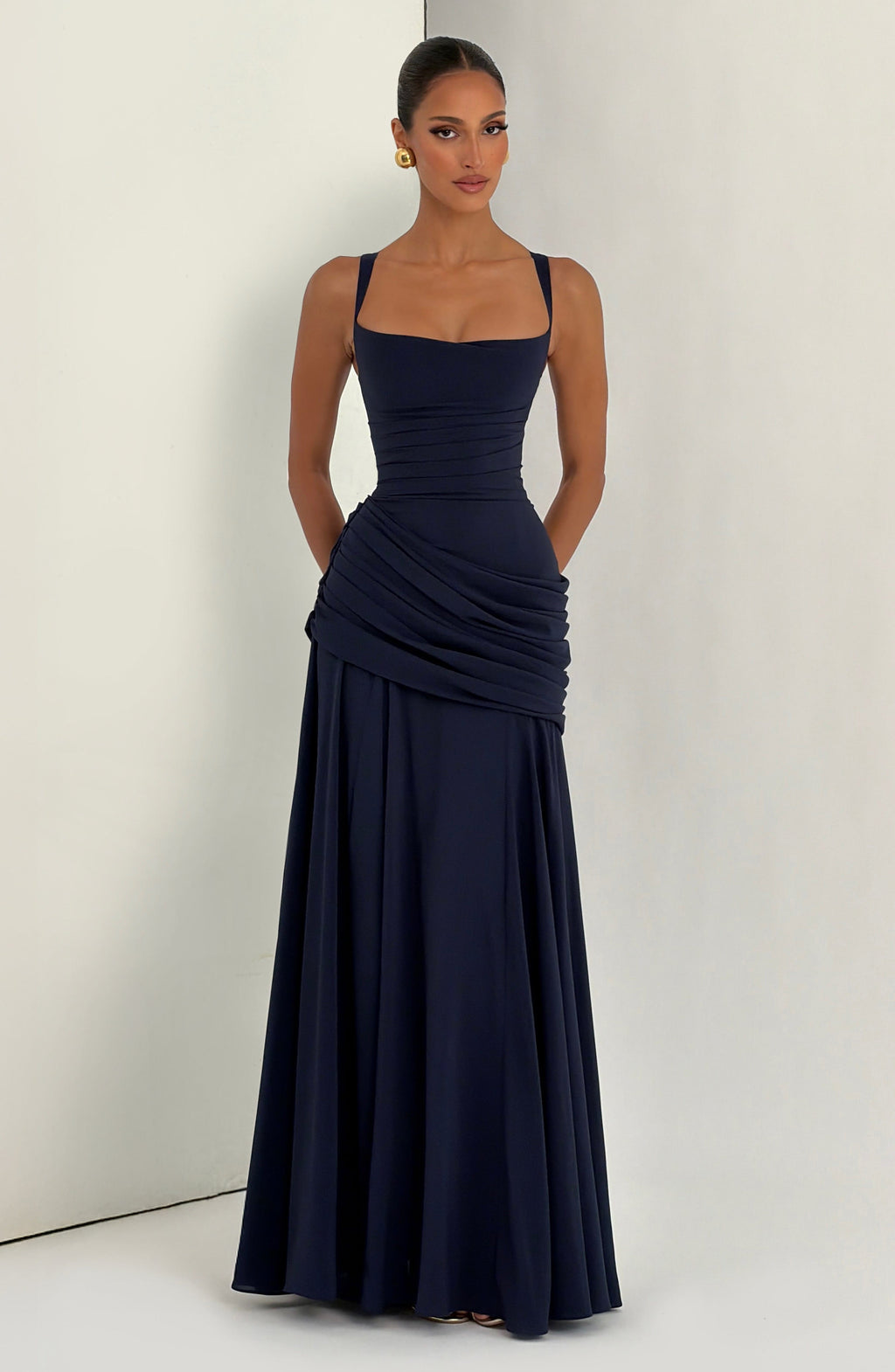 Sara™ - Vestido Largo de Chifón